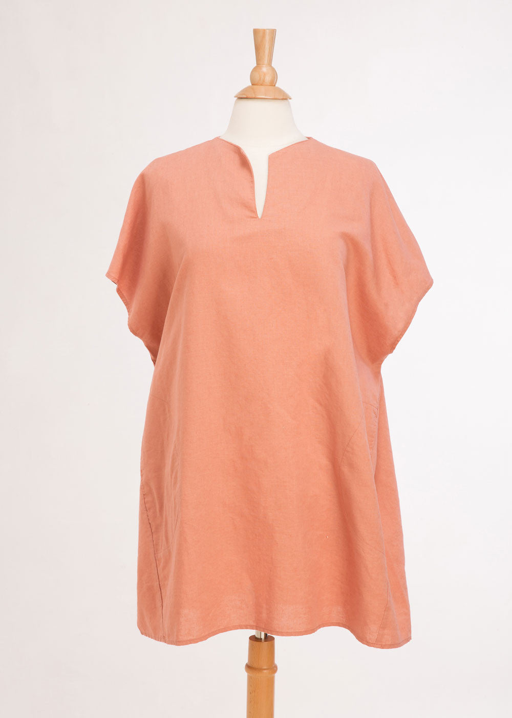 linen tent dress SYBIL Linen Mini Tent Dress 3XL