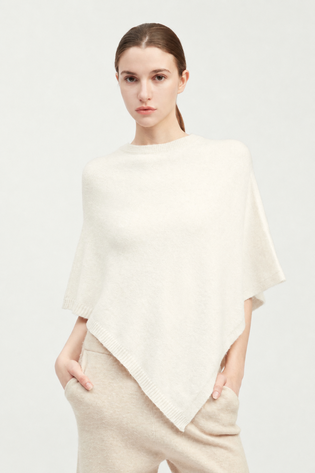 Elure Crew Neck Poncho