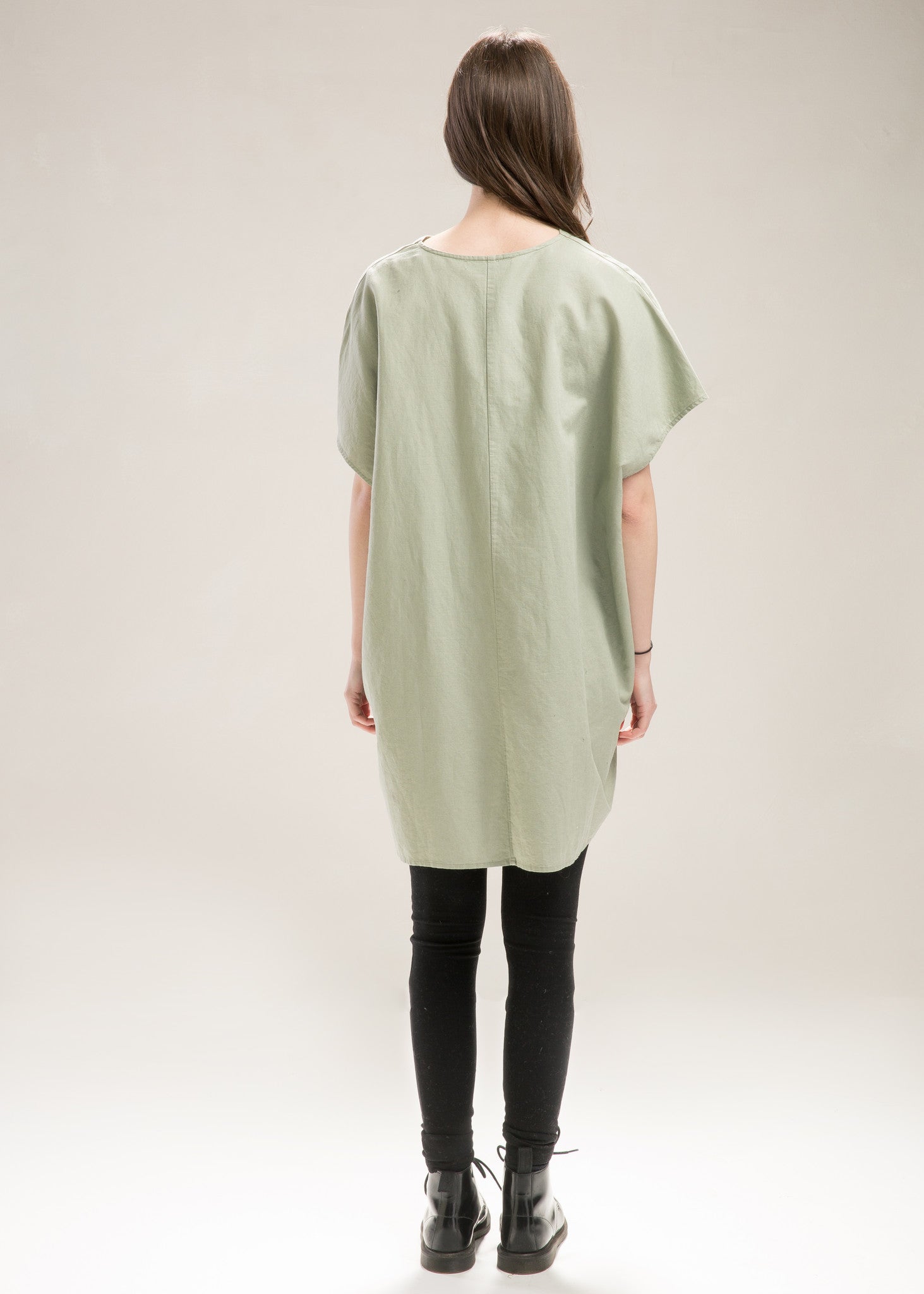 linen tent dress Al Fresco Linen Tent Dress