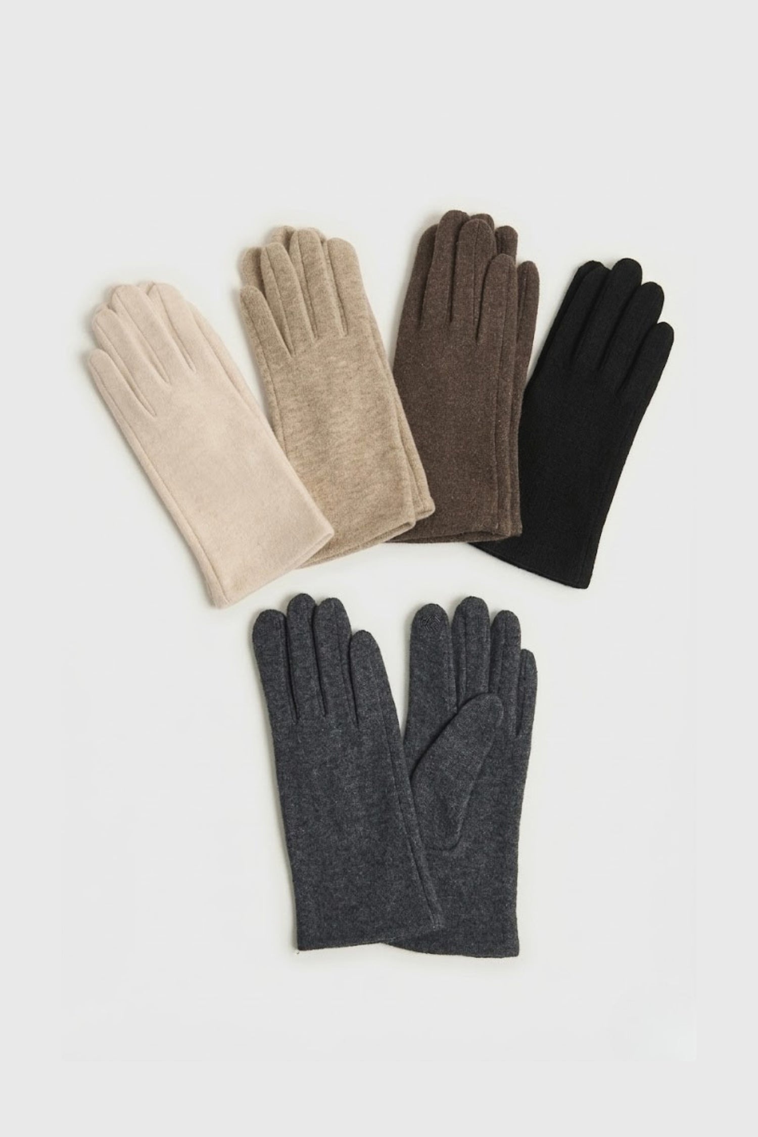 Chic Plain Gloves
