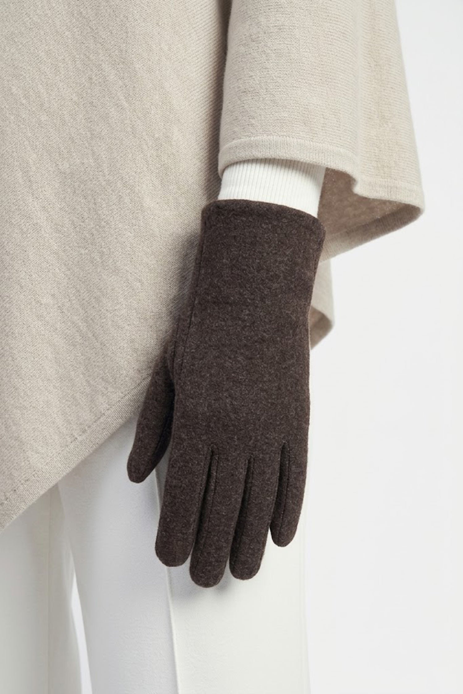 Chic Plain Gloves