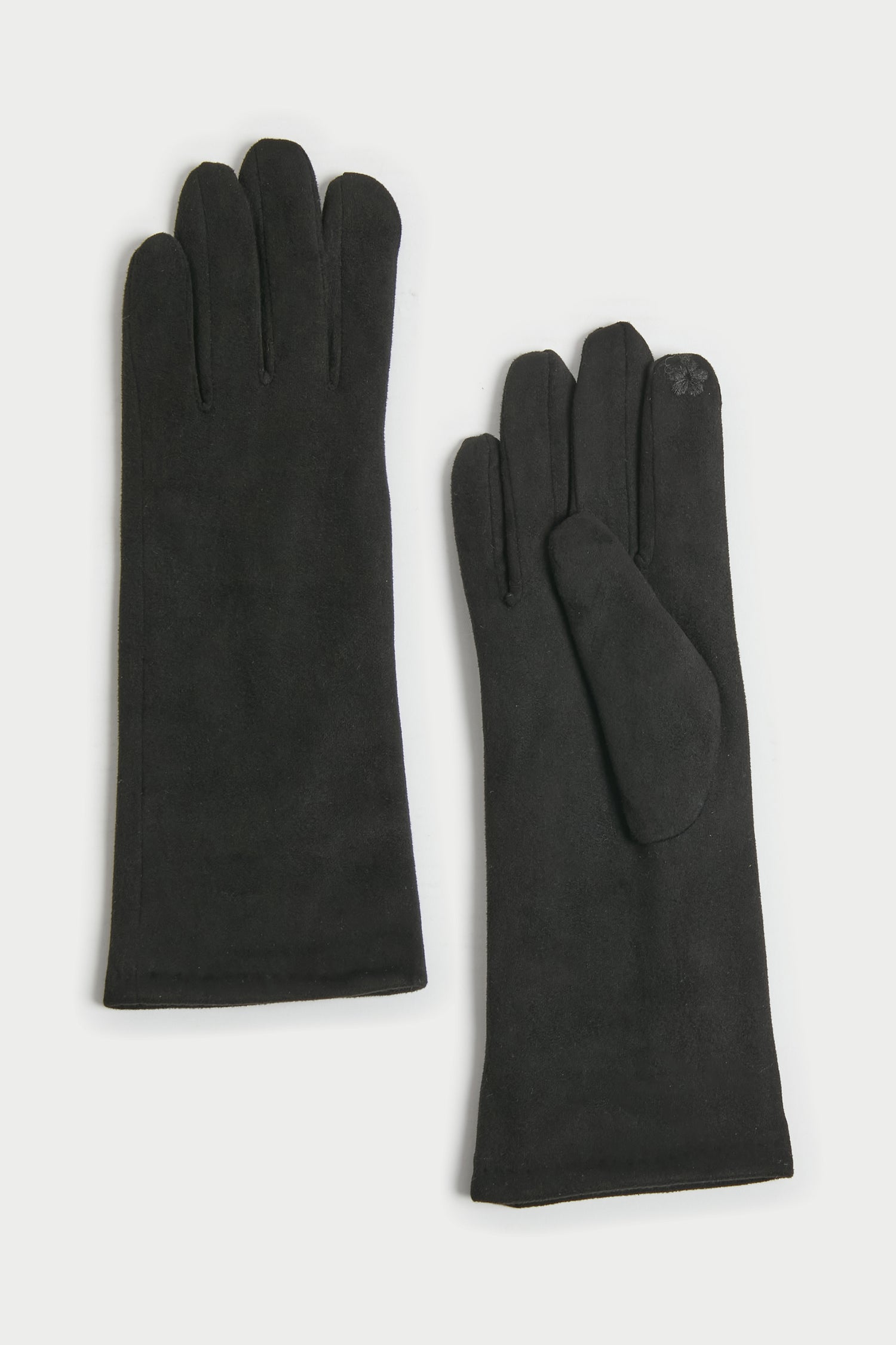 Basic Suede Midi Gloves