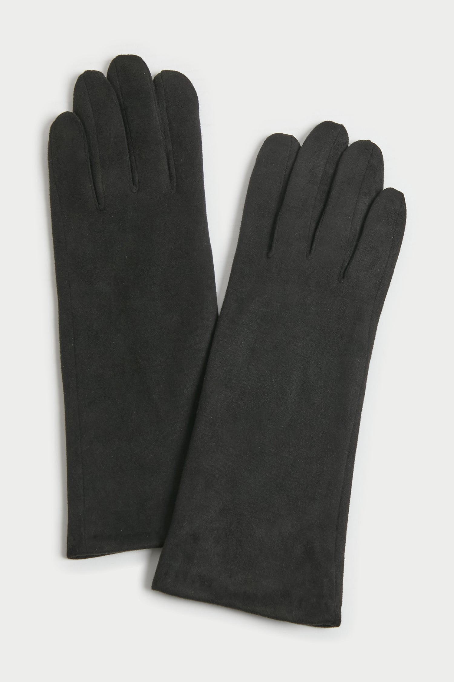 Basic Suede Midi Gloves