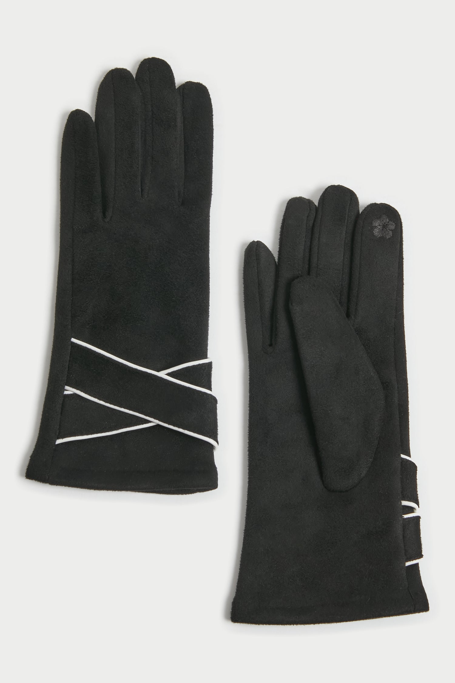 Ribbon Cuff Gloves