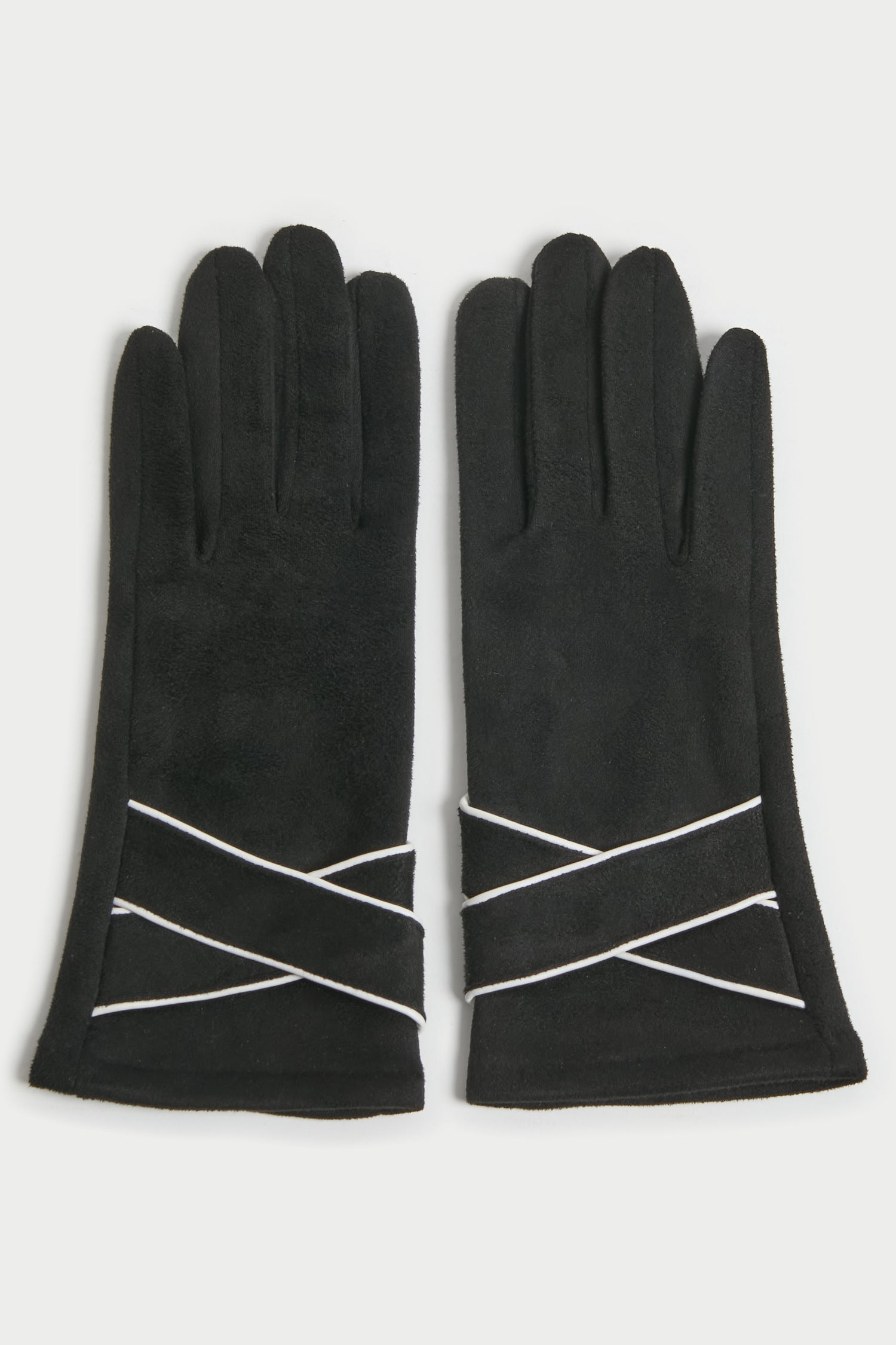 Ribbon Cuff Gloves