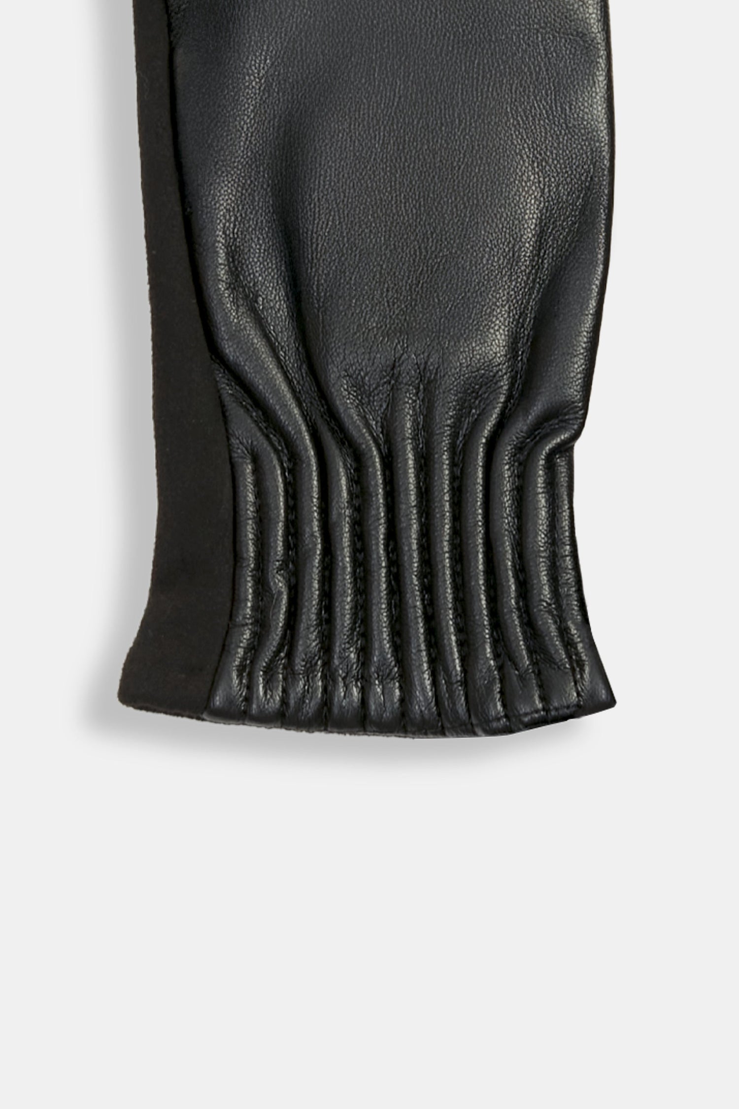 Shirred Mixed Gloves