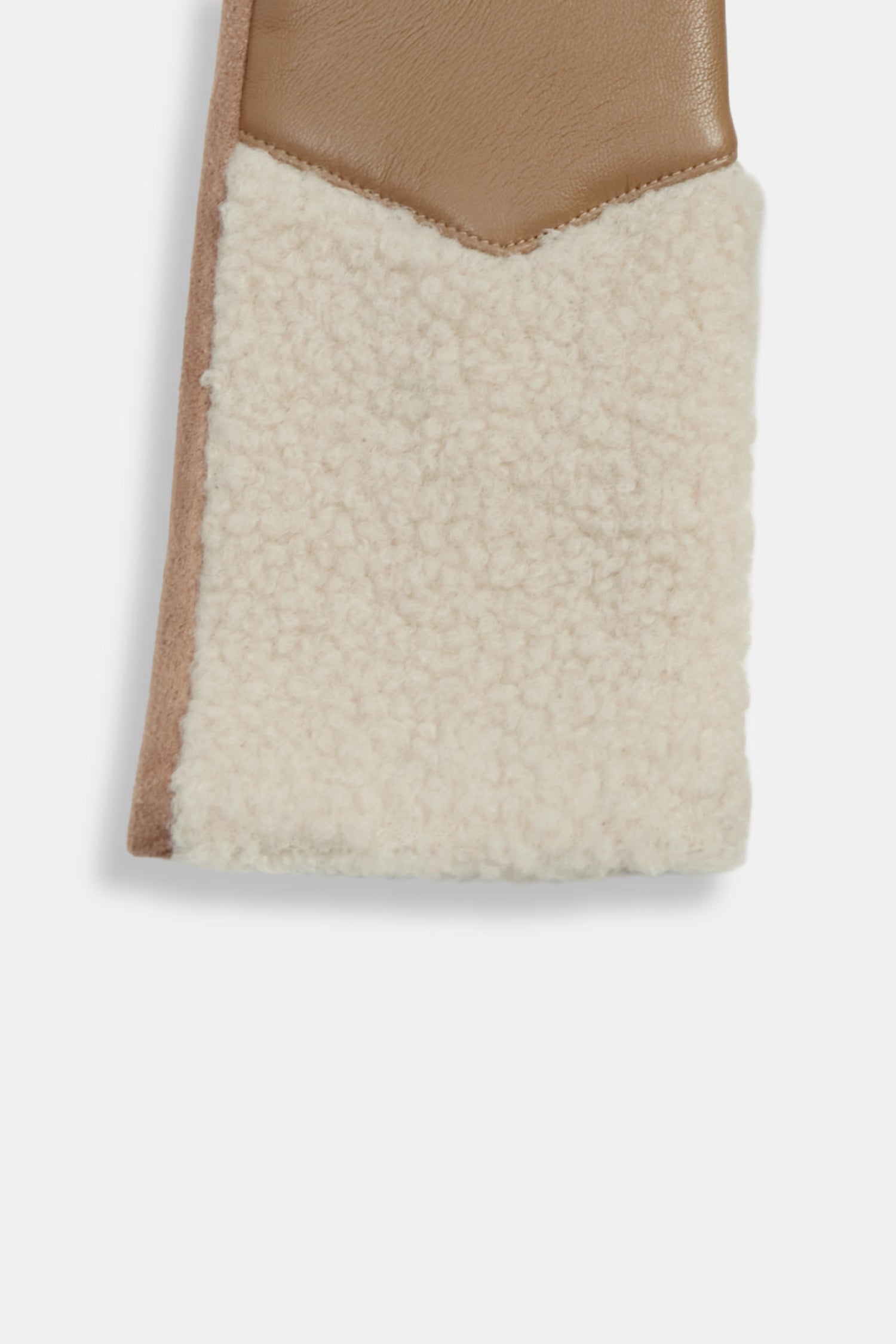 Shearling Cuff Gloves