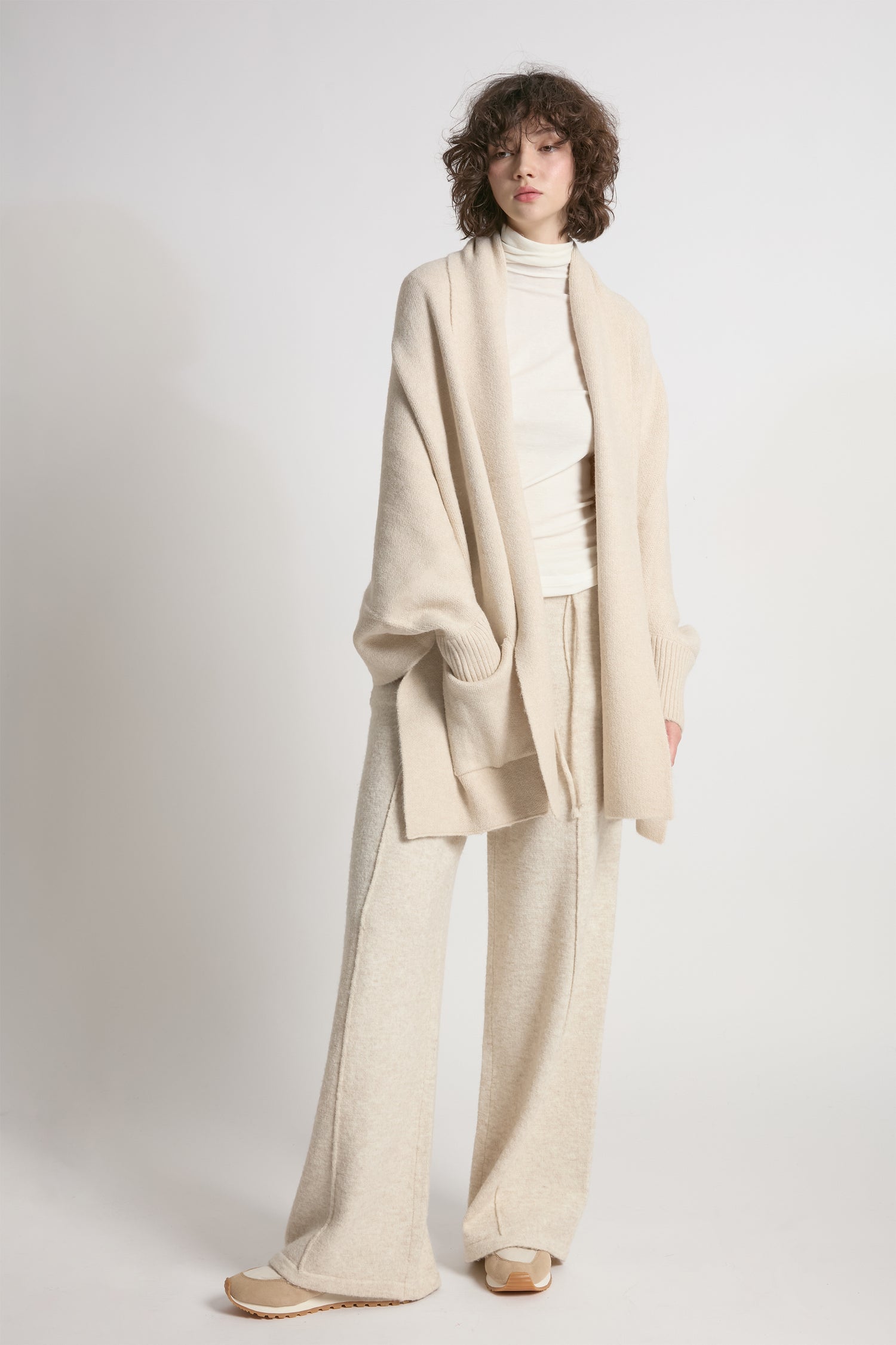 Pocket Shrug Cape Cardigan