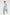 Light blue lightweight triangle poncho with fluid drape for effortless year-round layering – Common Knit