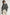 Charcoal hooded pullover poncho with asymmetrical hem and relaxed fit – Common Knit