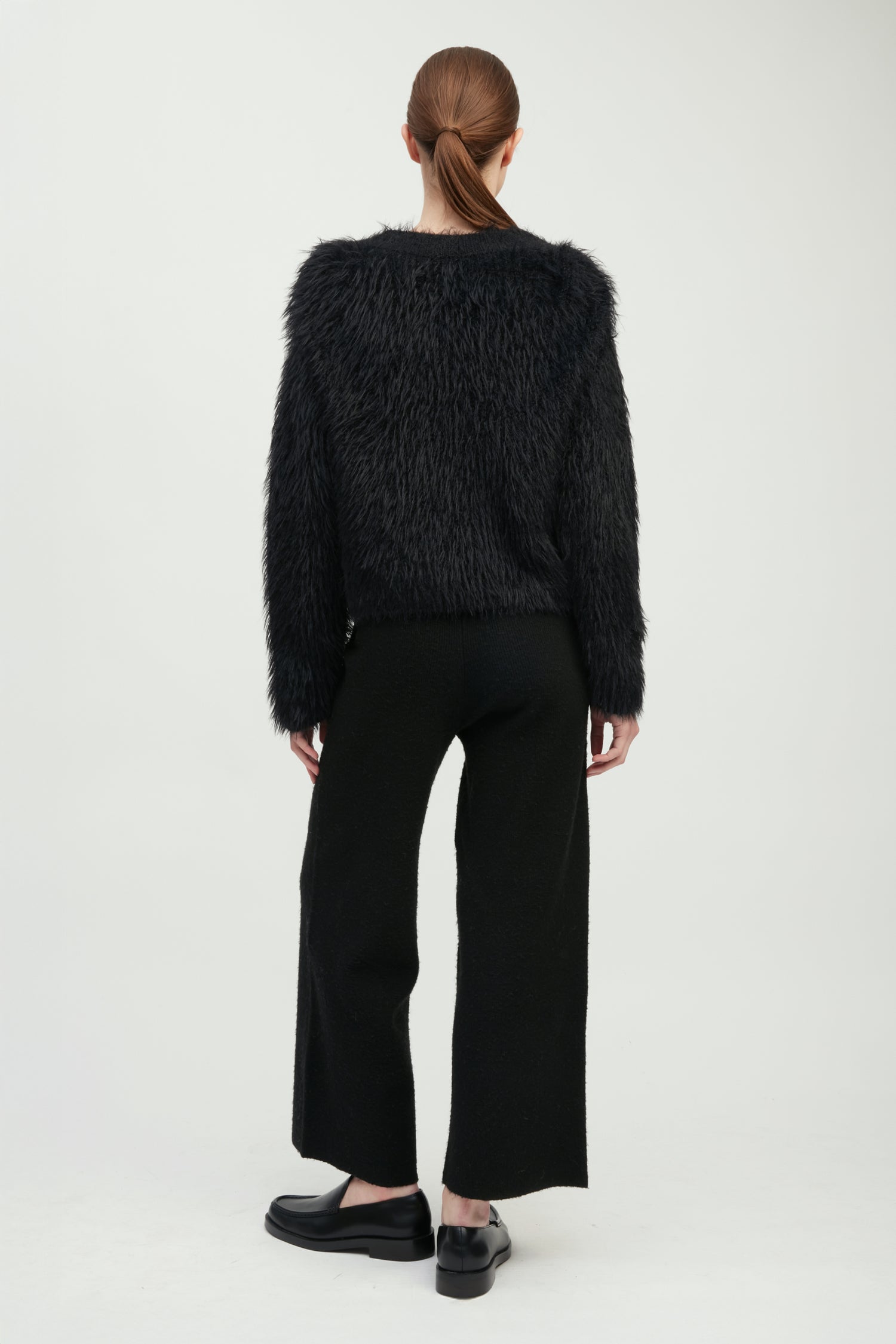 Fuzzy Eyelash Sweater