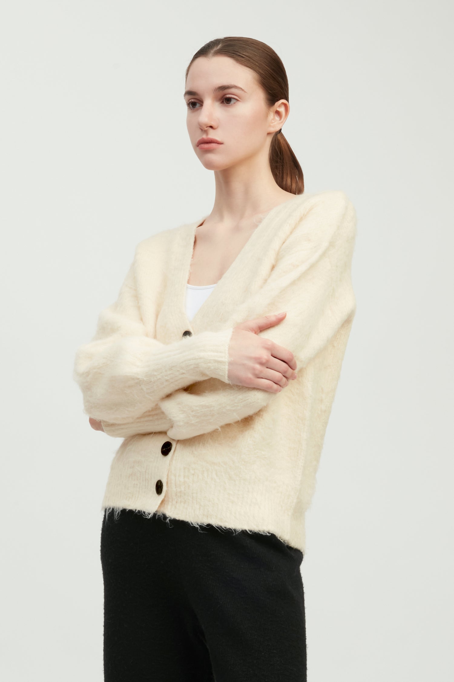 Shaggy Fur Cardigan