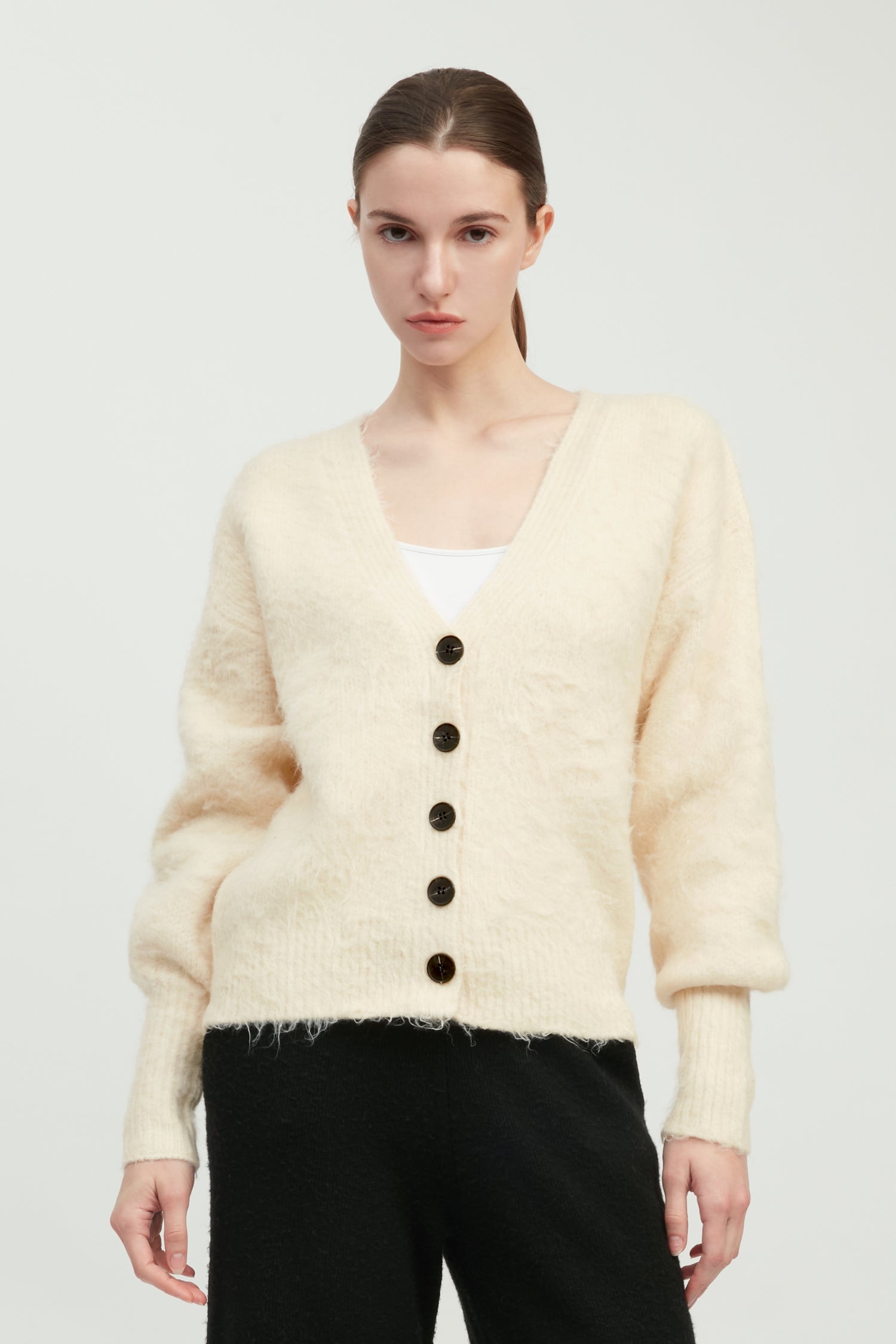 Shaggy Fur Cardigan
