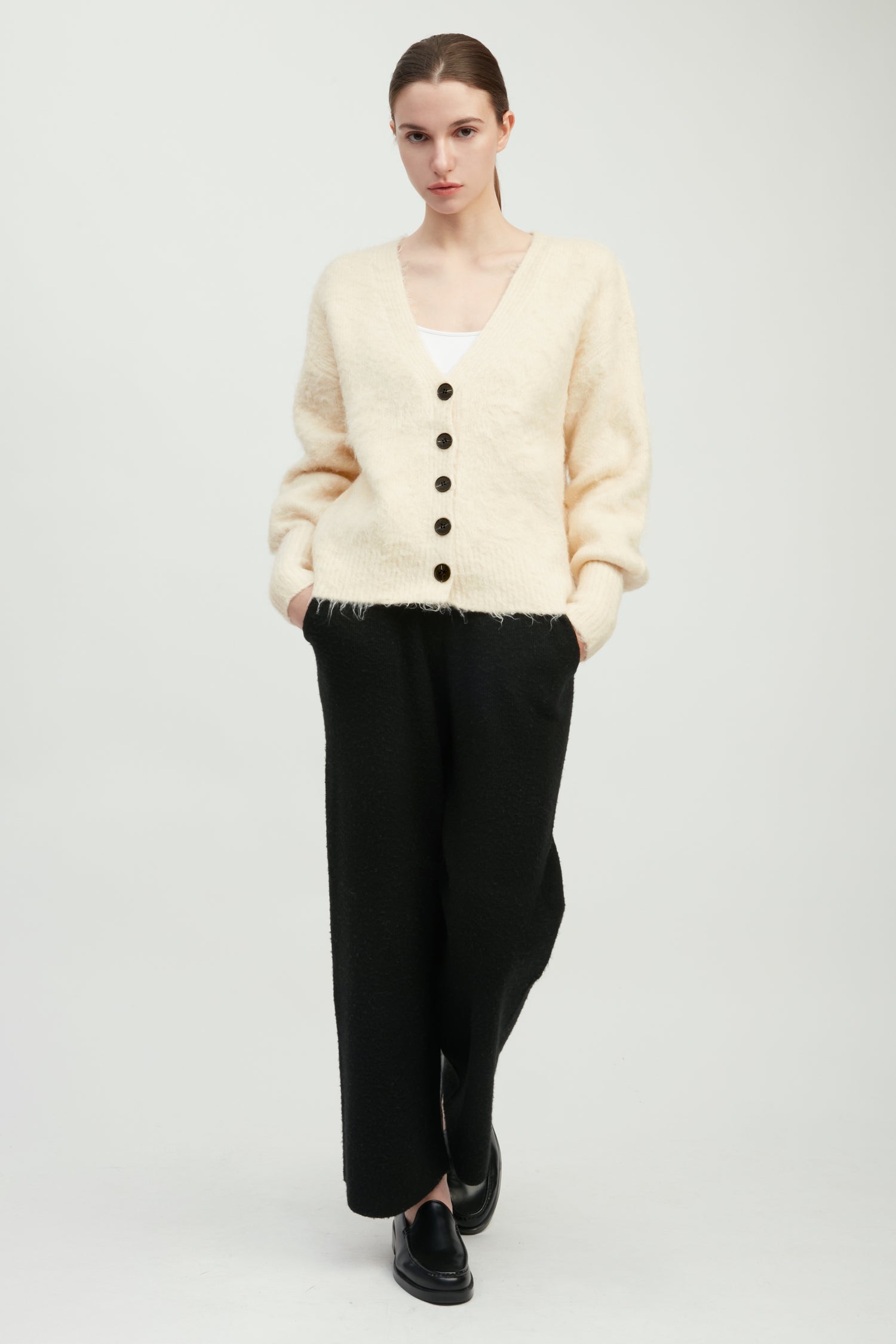 Shaggy Fur Cardigan