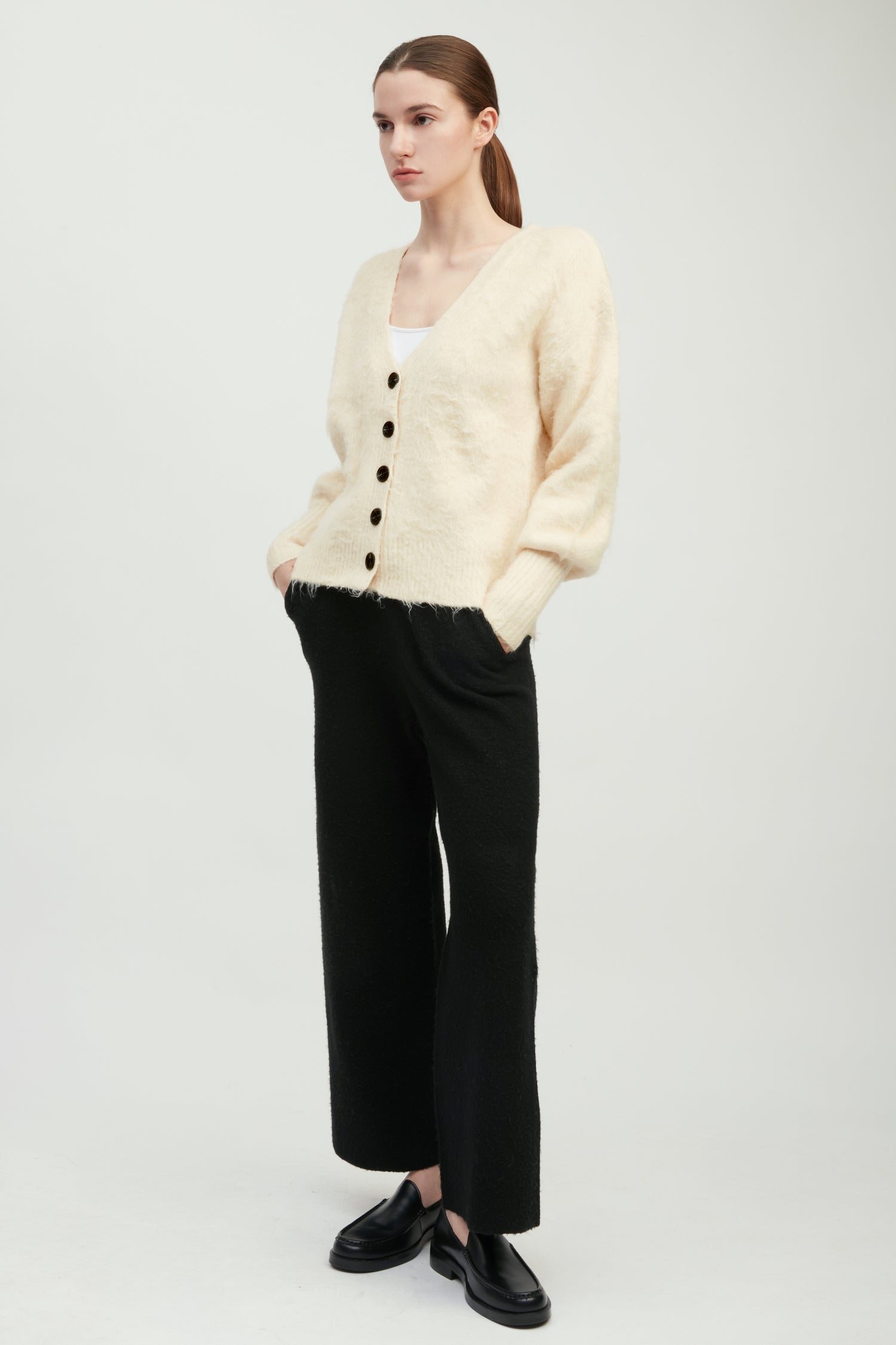 Shaggy Fur Cardigan