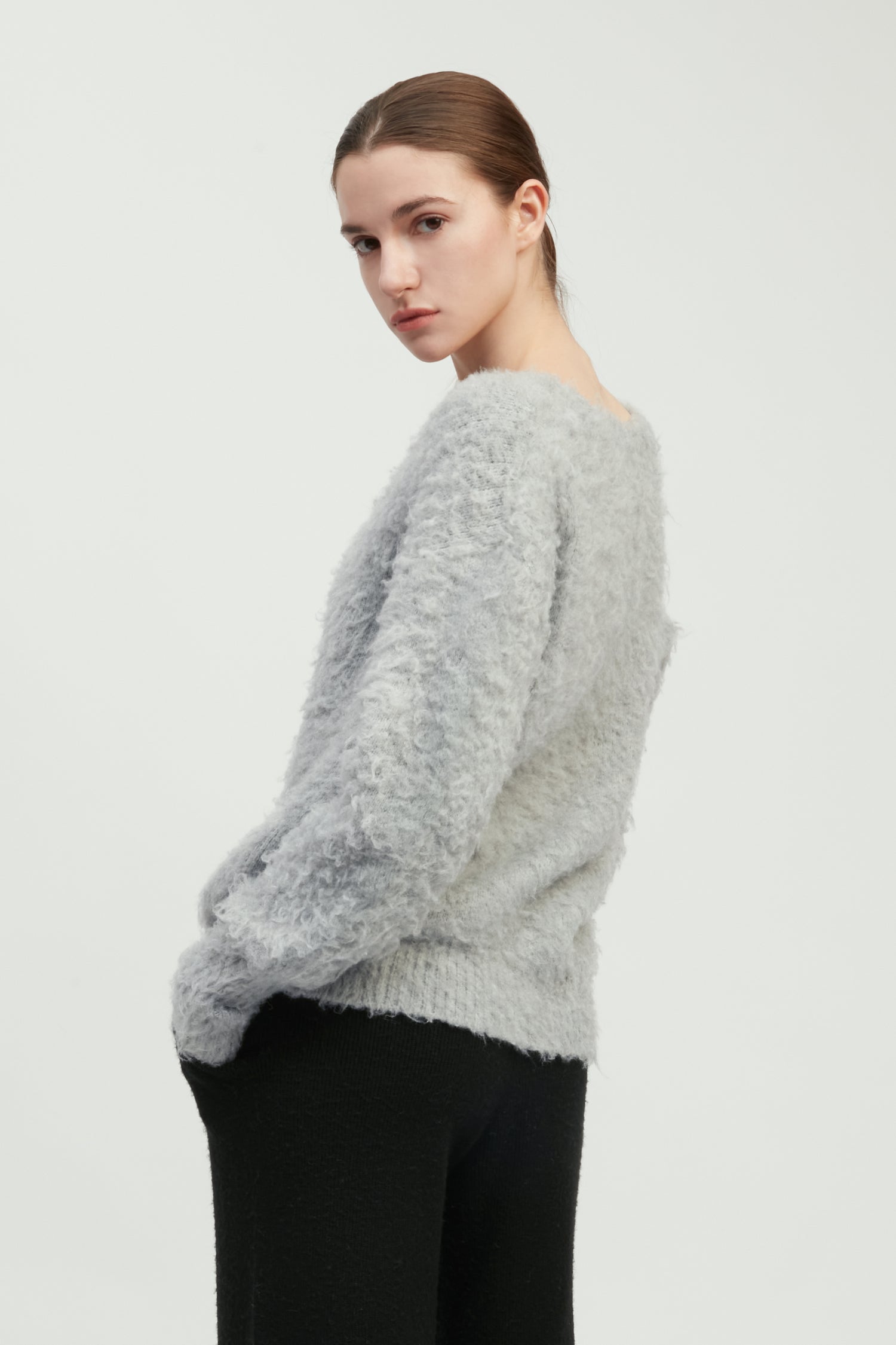 Shaggy Fur Cardigan