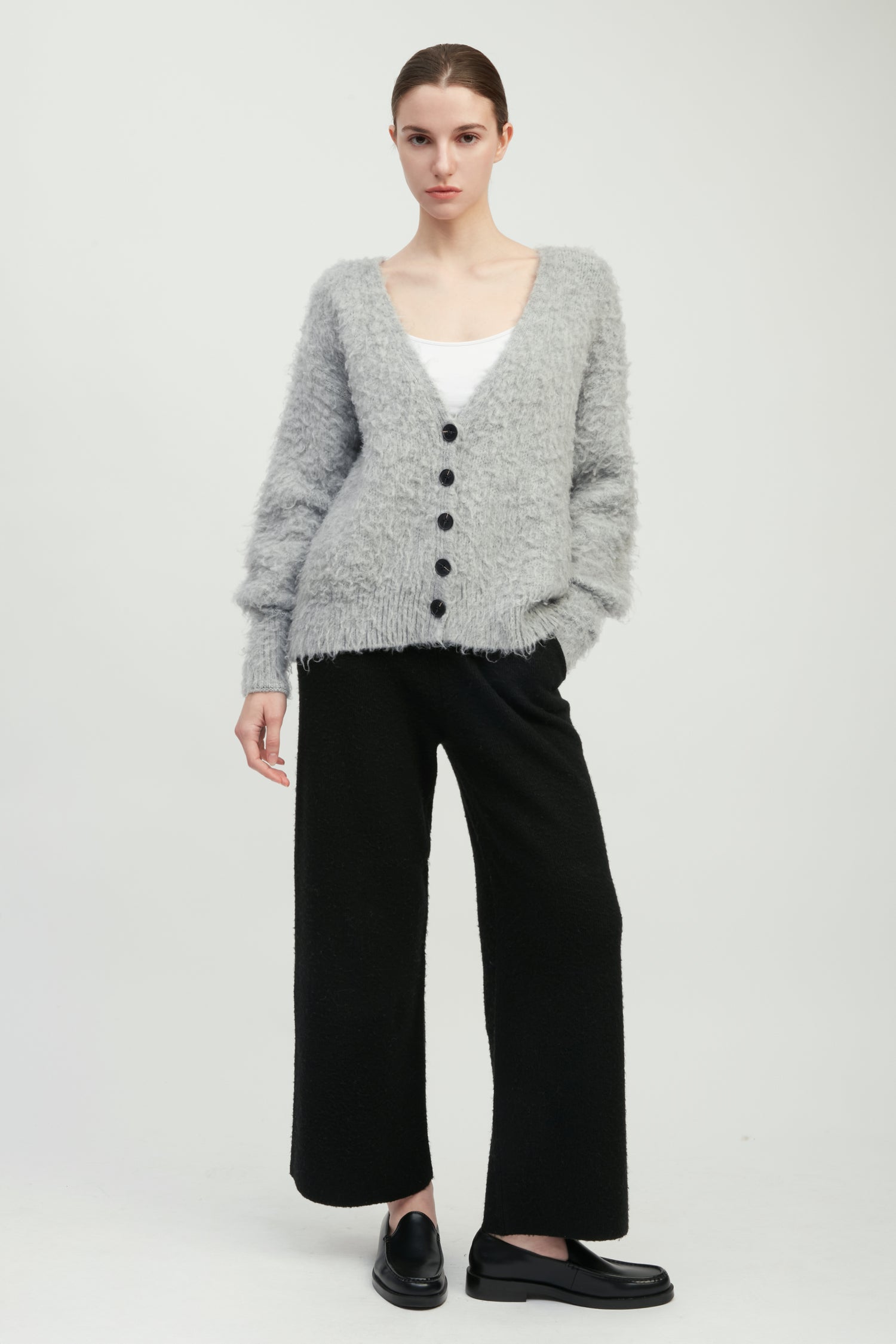 Shaggy Fur Cardigan