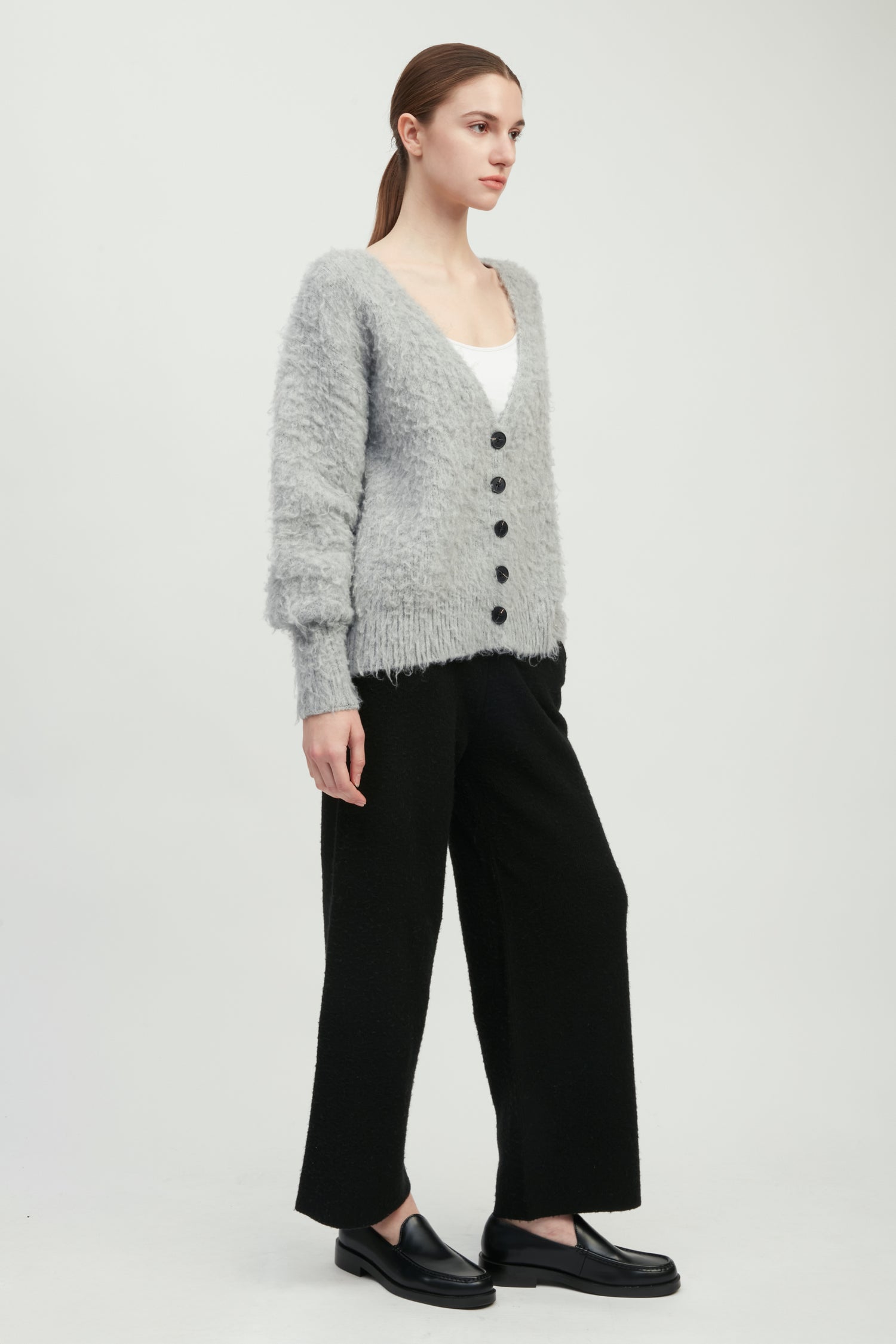 Shaggy Fur Cardigan