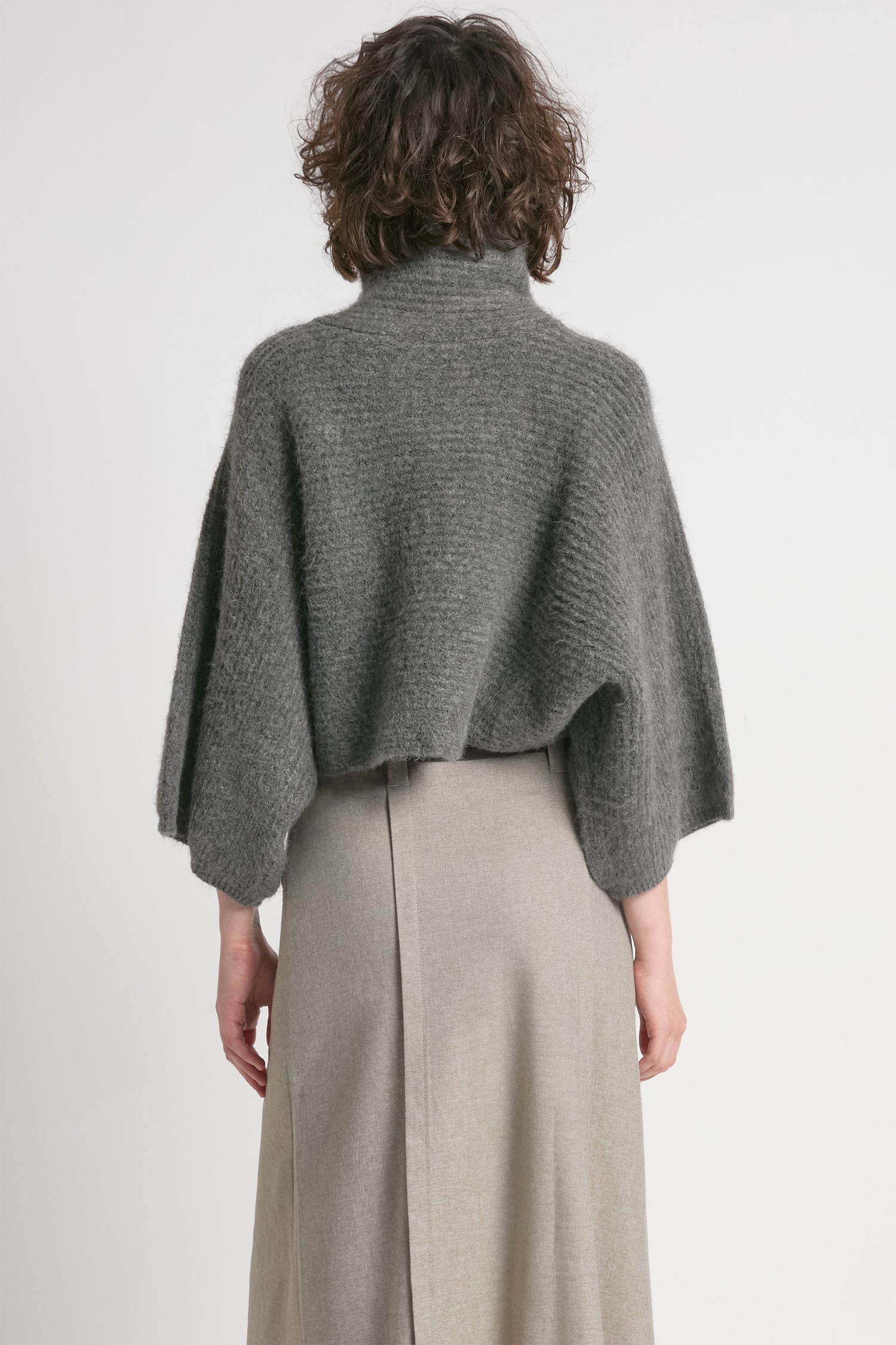 Crop Cocoon Sweater