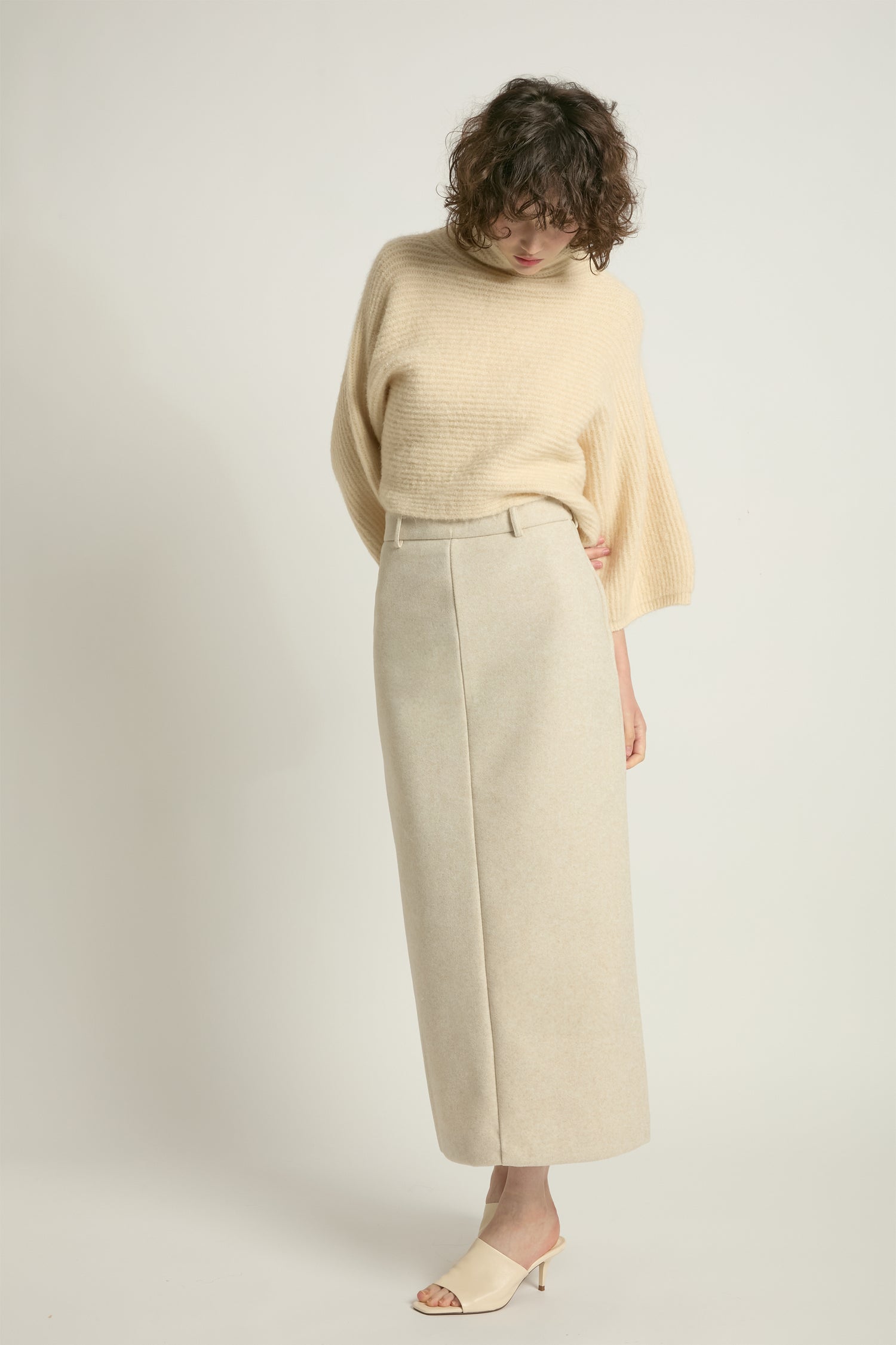 Crop Cocoon Sweater