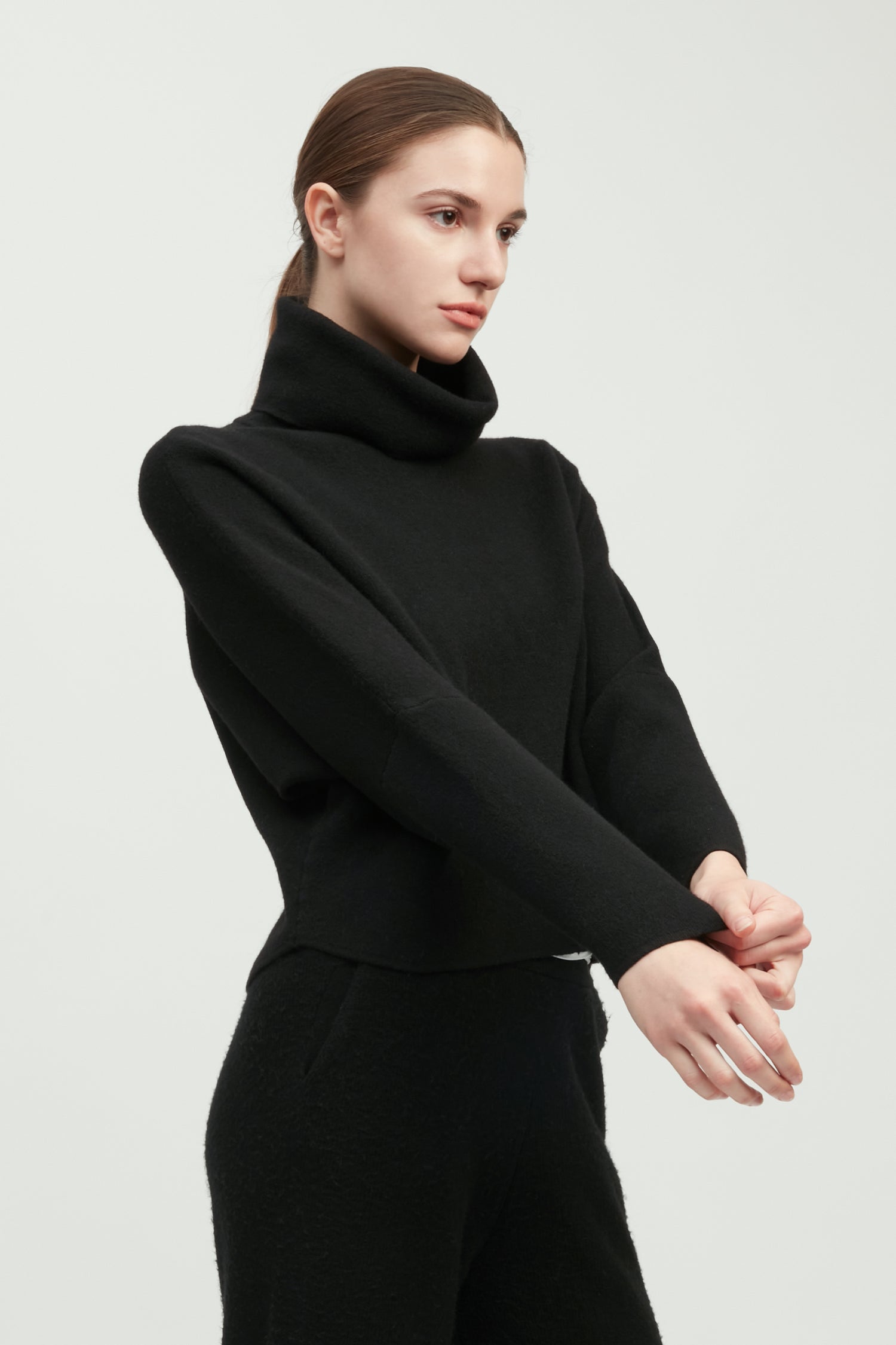 Dolman Funnelneck Pullover