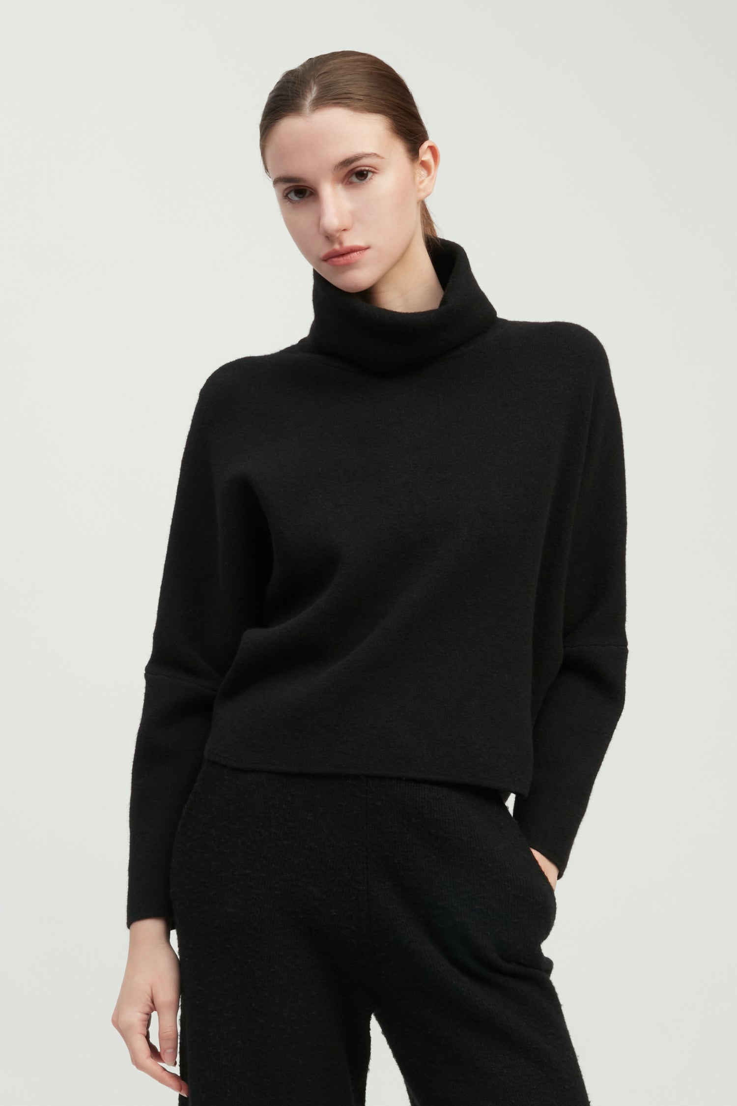 Dolman Funnelneck Pullover