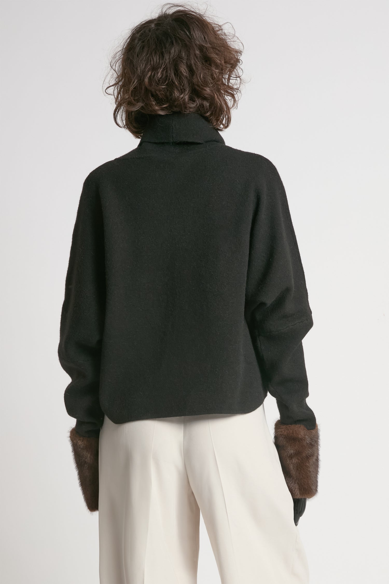 Dolman Funnelneck Pullover
