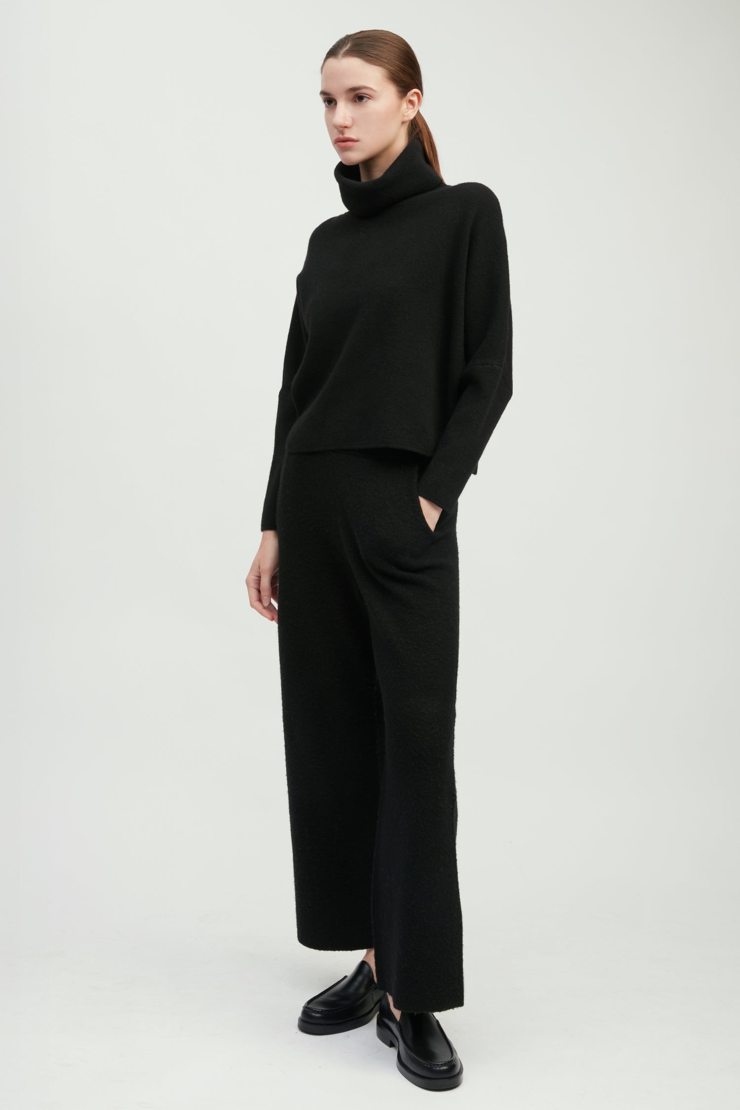 Dolman Funnelneck Pullover