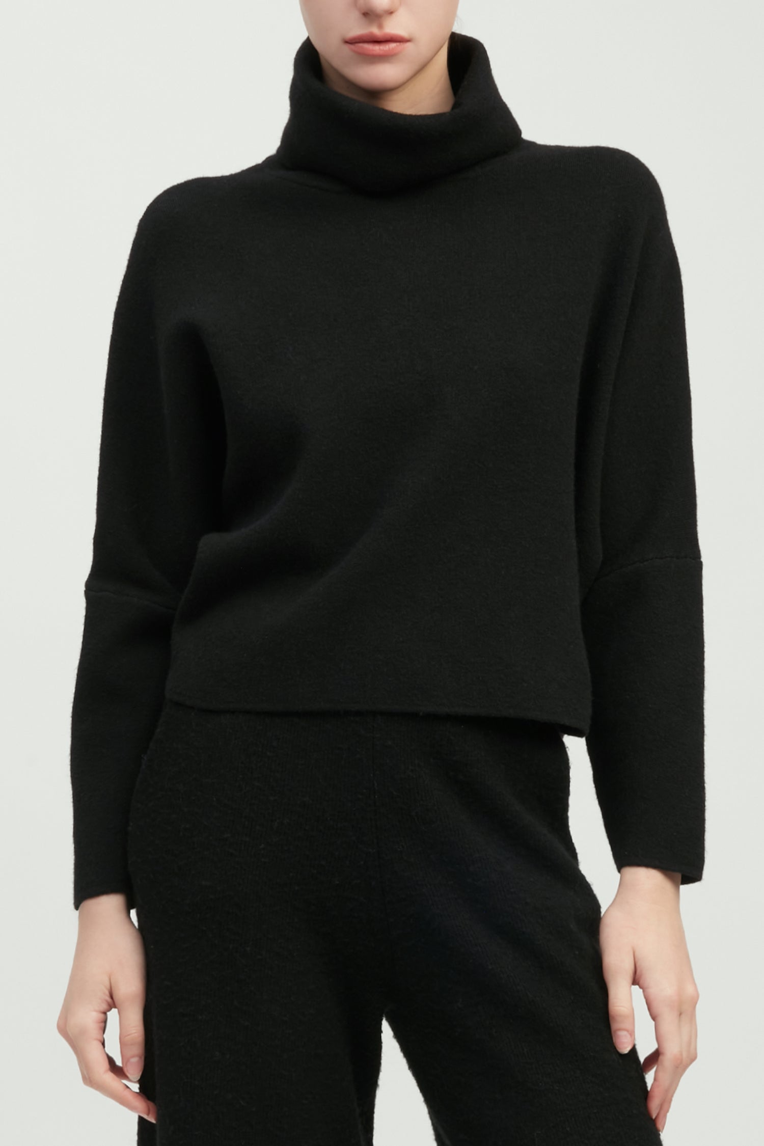 Dolman Funnelneck Pullover