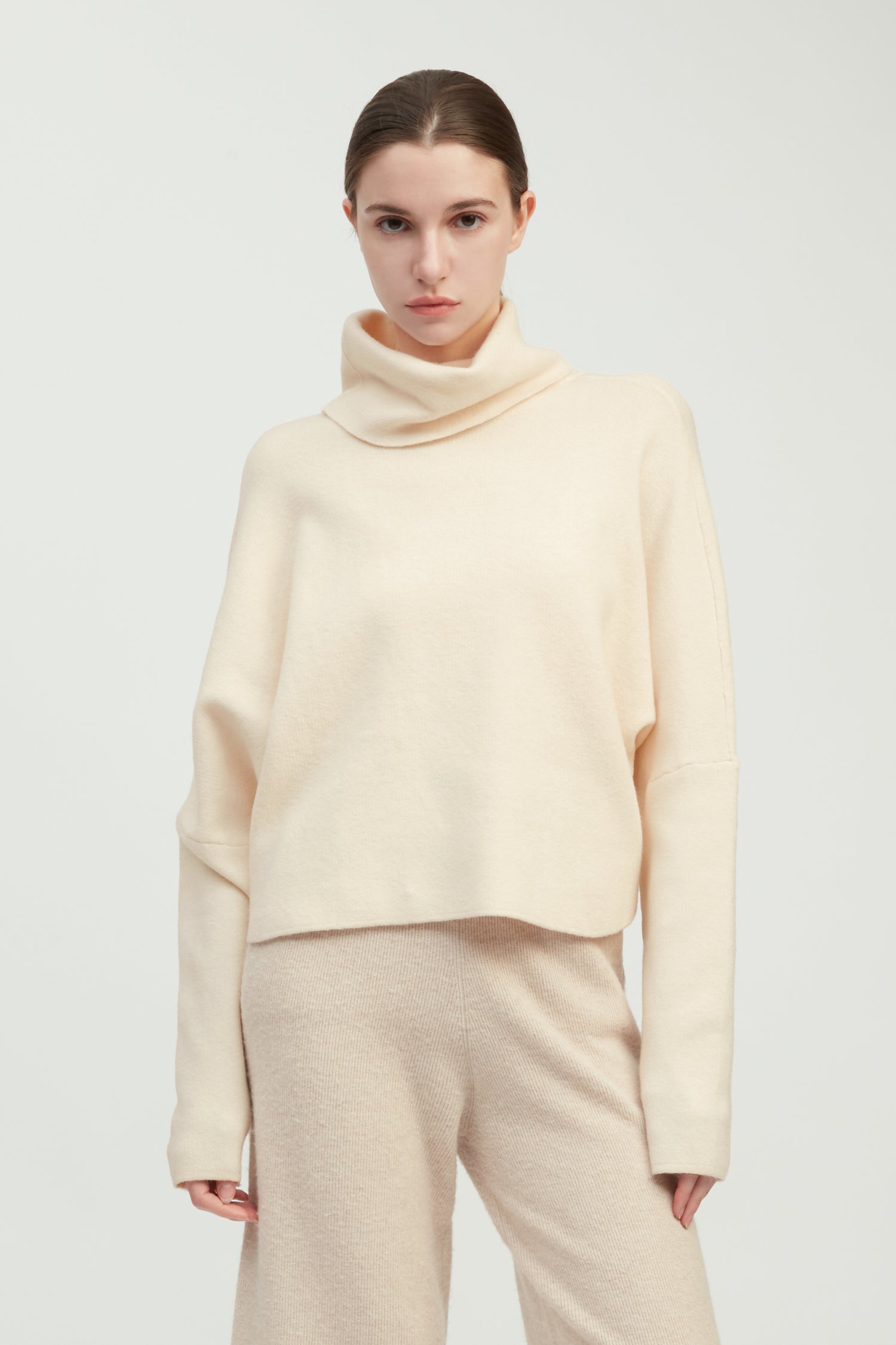 Dolman Funnelneck Pullover