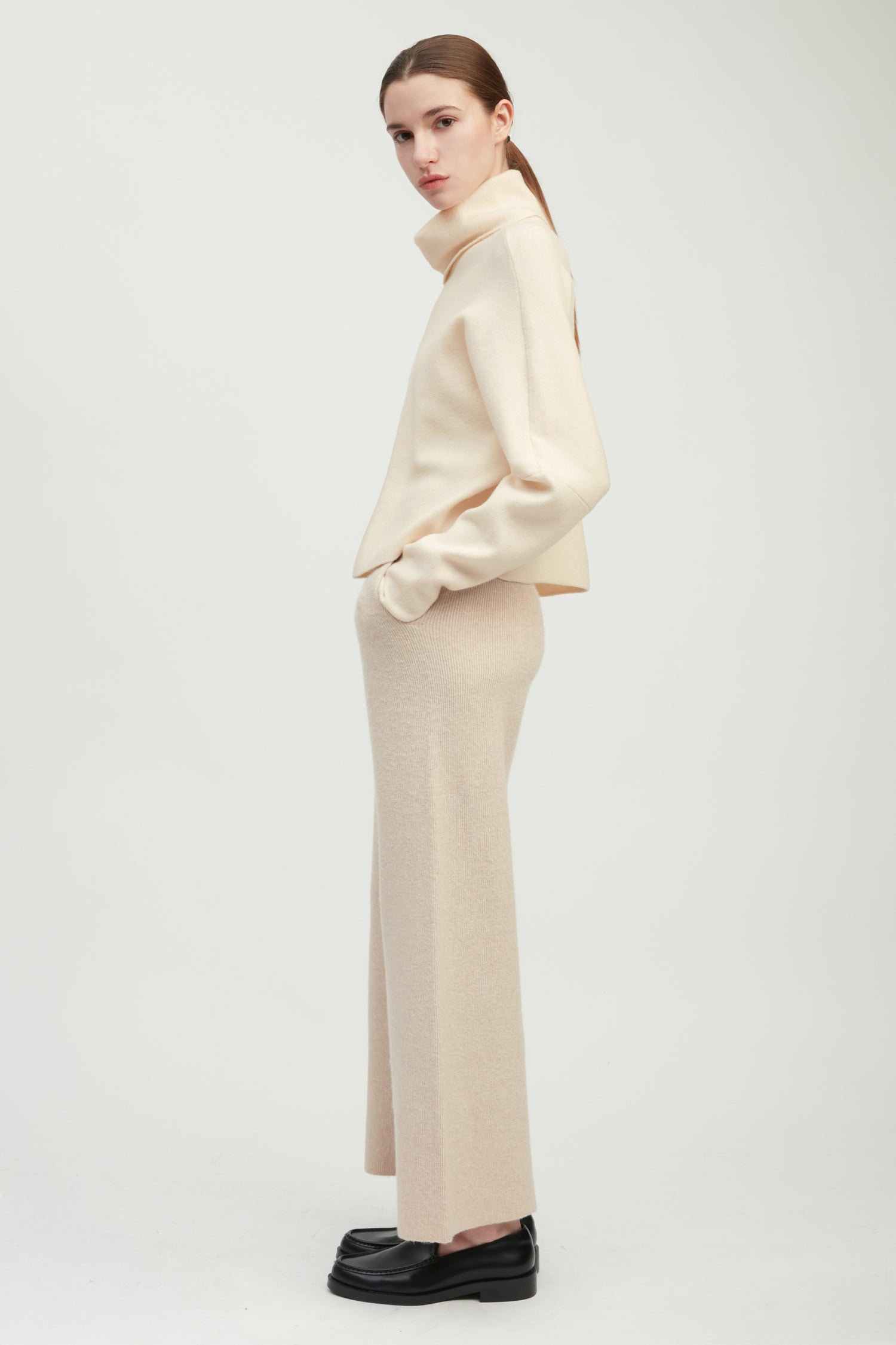 Dolman Funnelneck Pullover