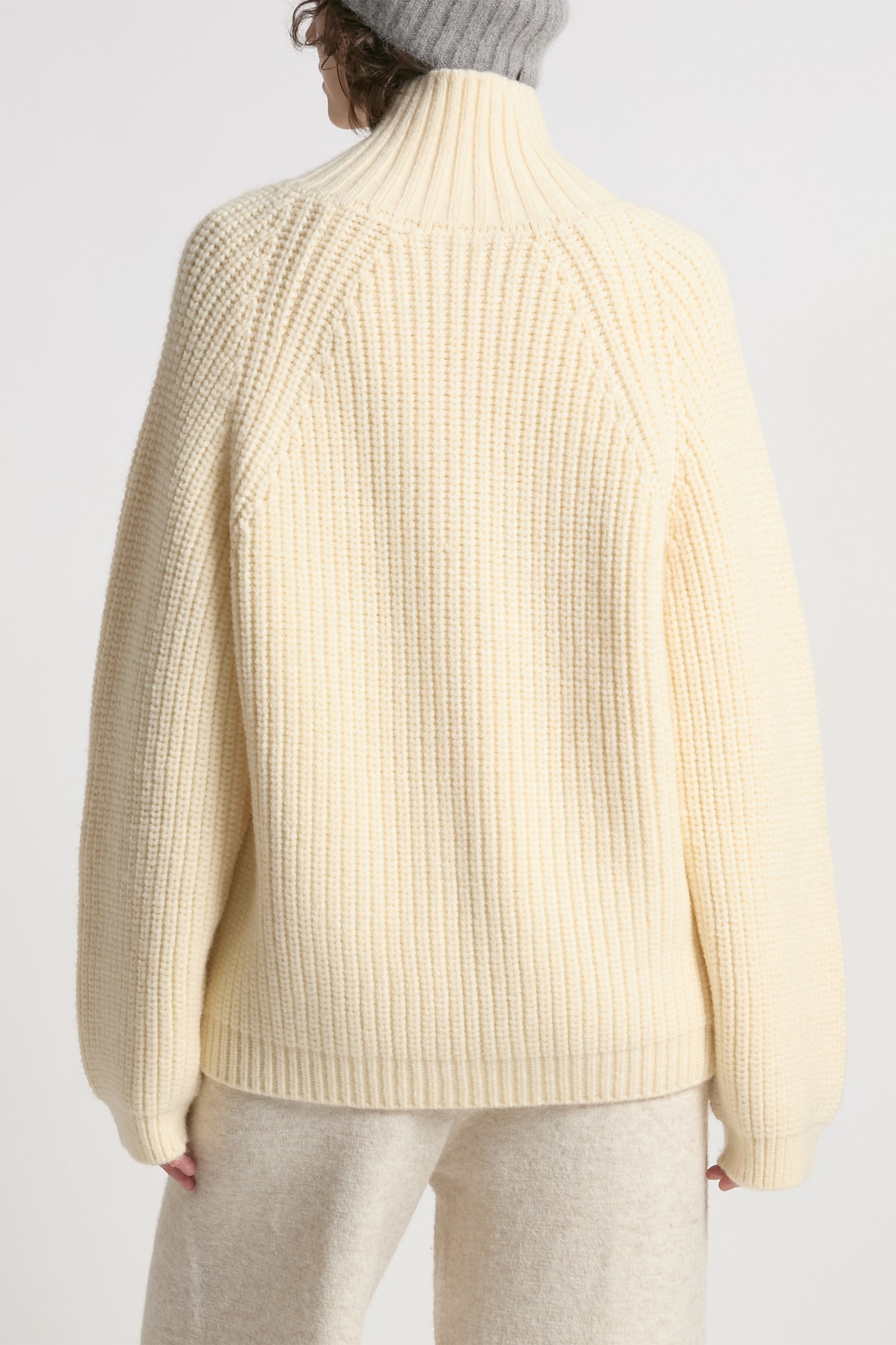 Chunky Zip Cardigan