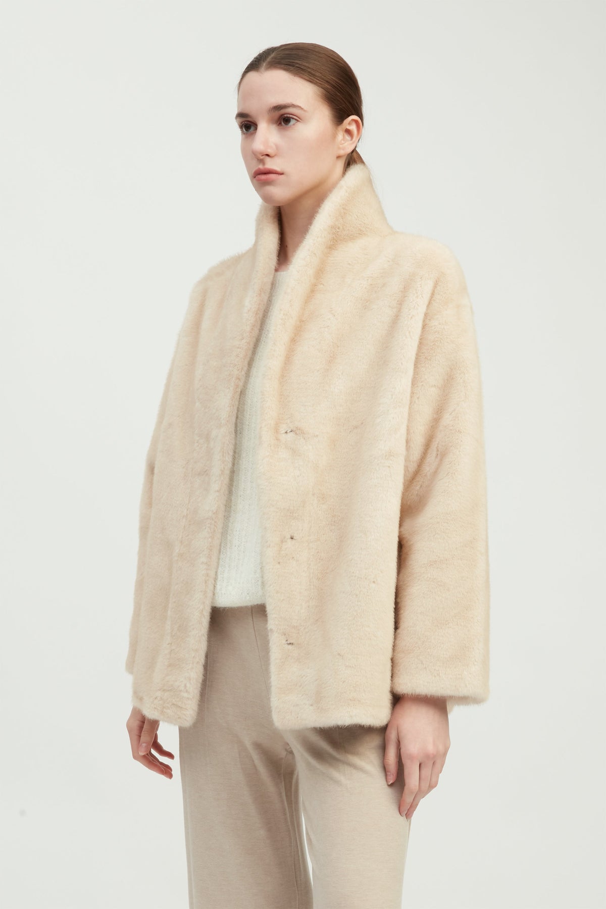Louvre Shawl Fur Jacket