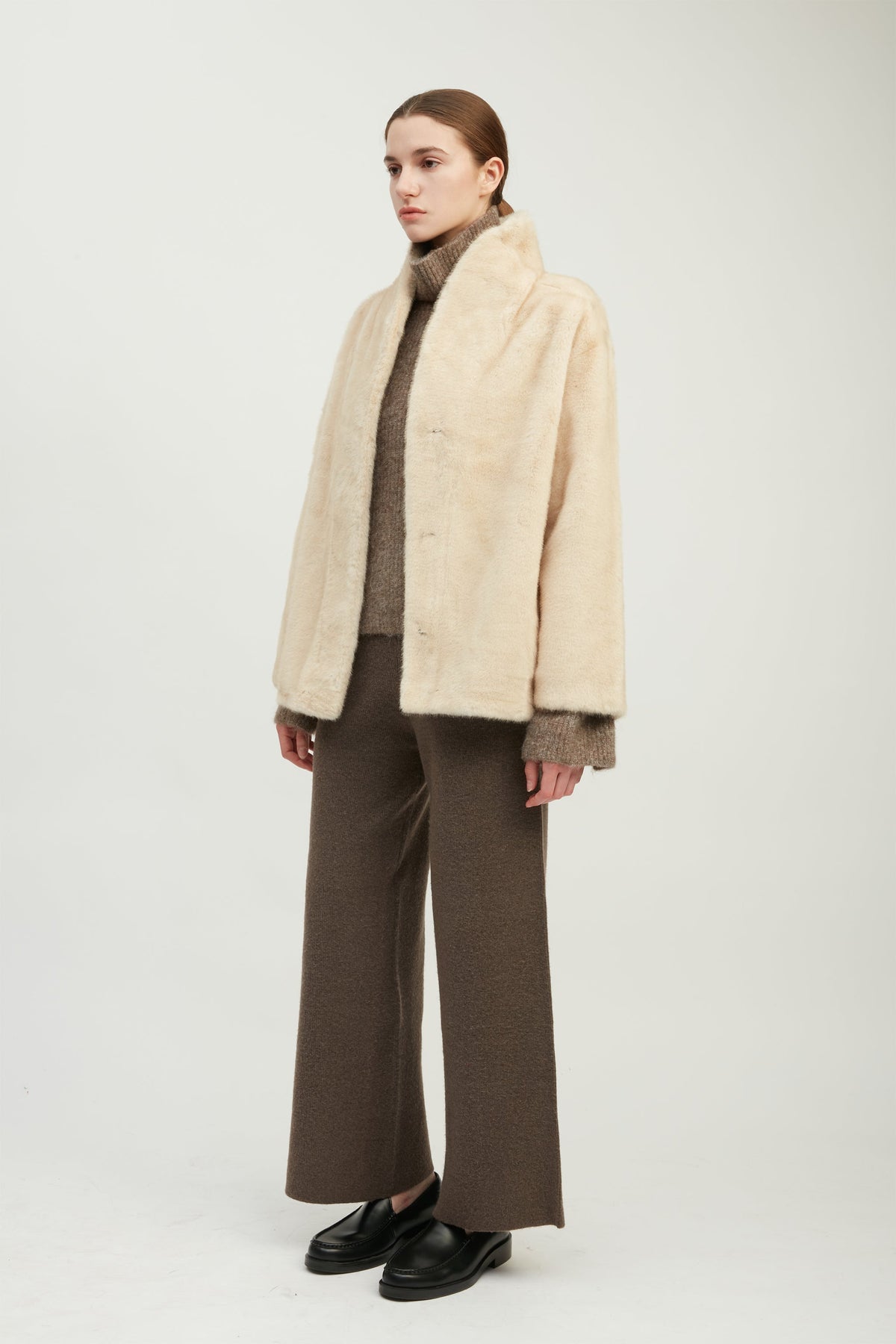 Louvre Shawl Fur Jacket