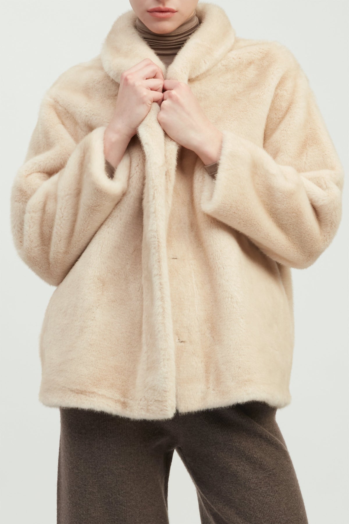 Louvre Shawl Fur Jacket