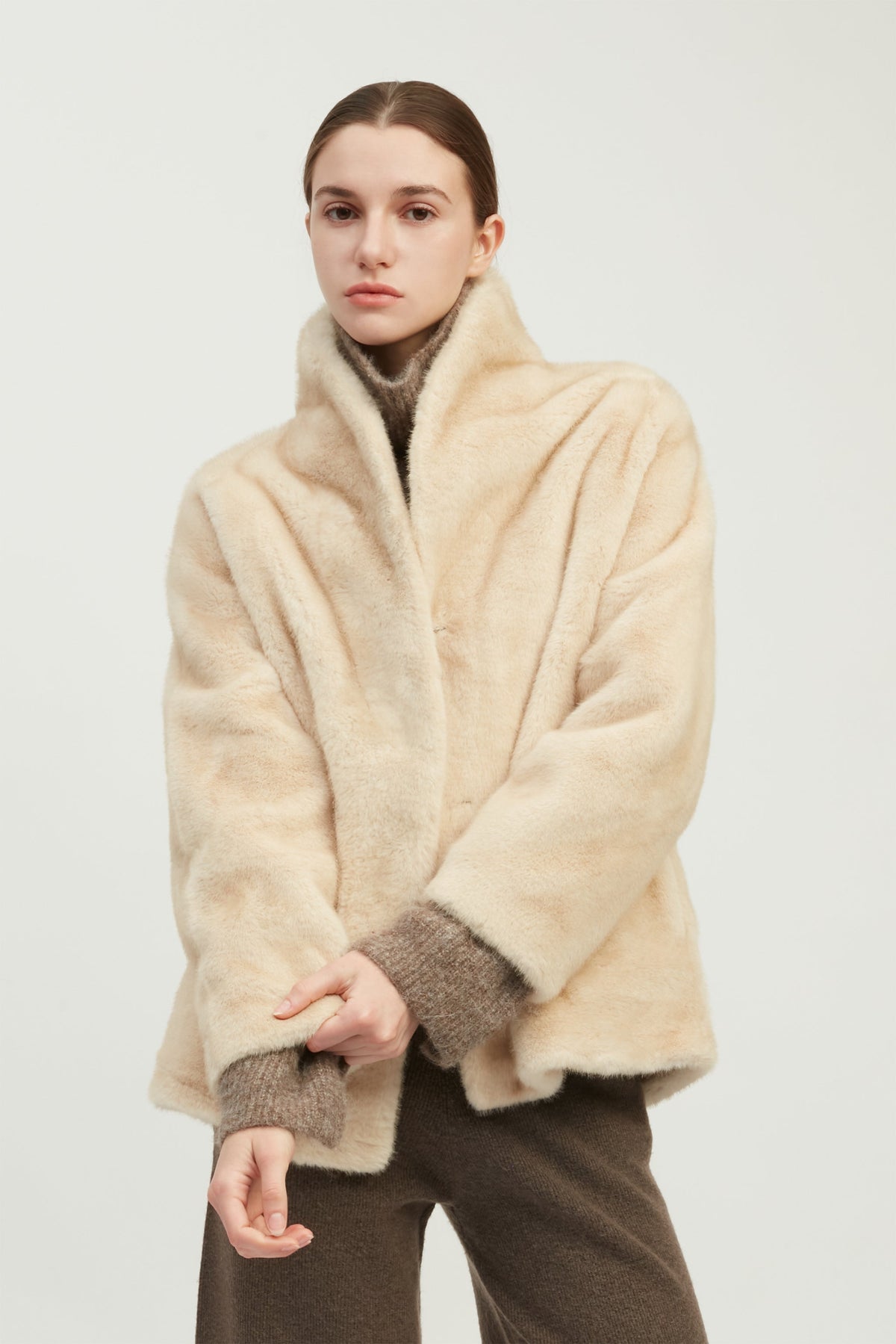 Louvre Shawl Fur Jacket