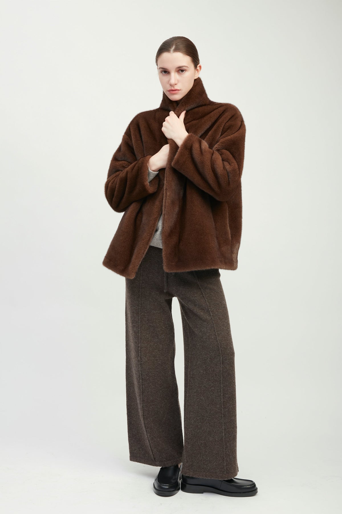 Louvre Shawl Fur Jacket