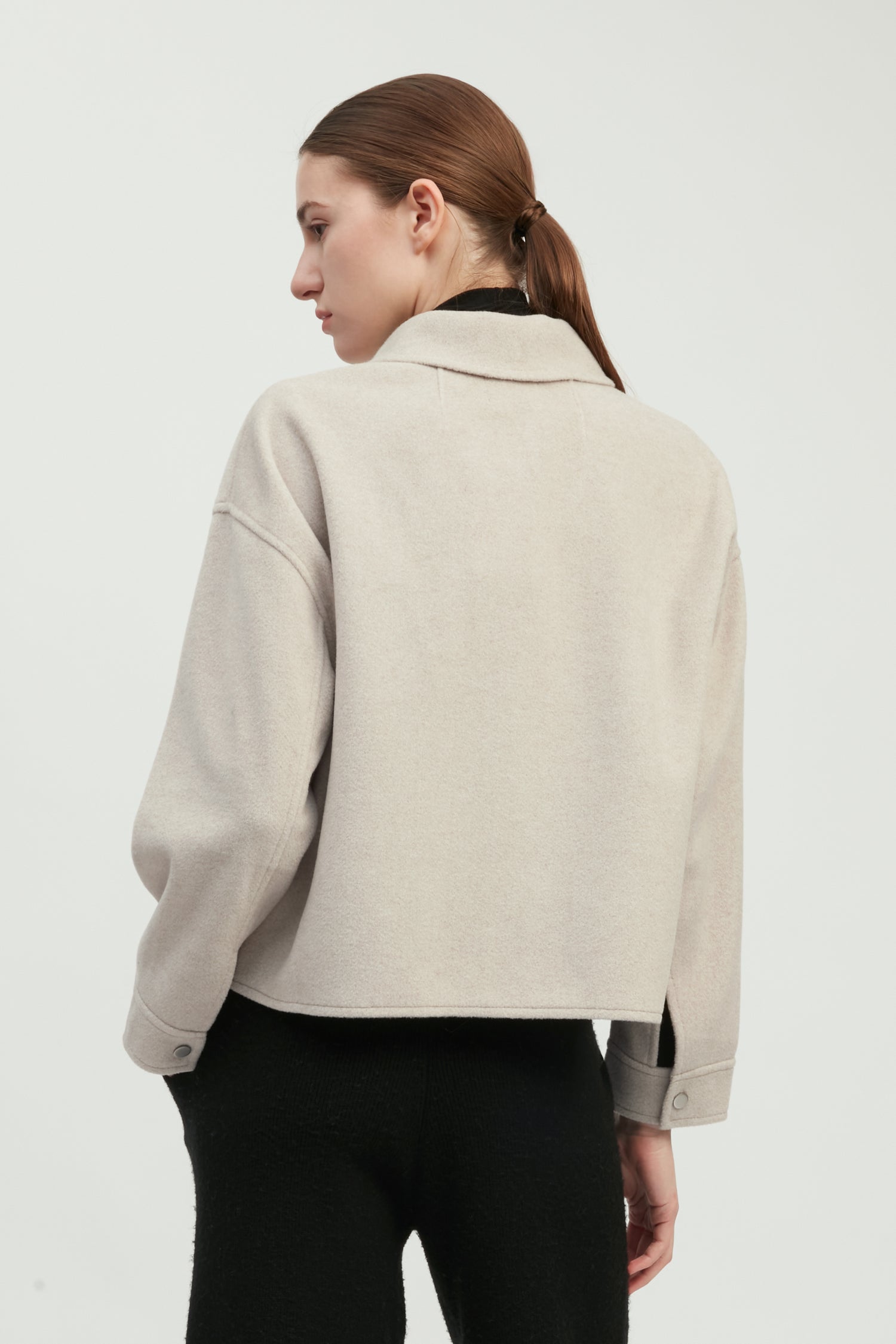 Minimal Wool Shacket