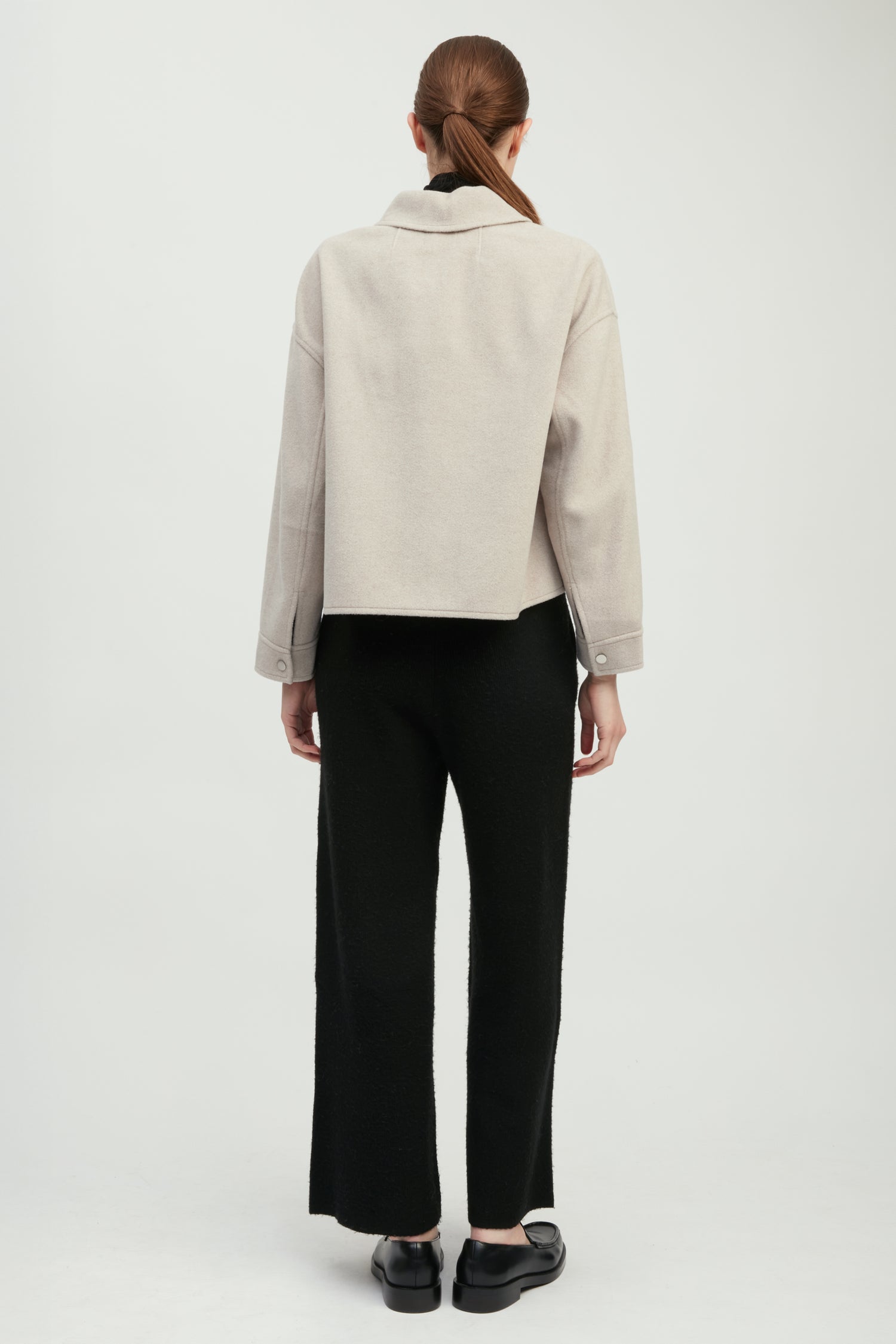 Minimal Wool Shacket