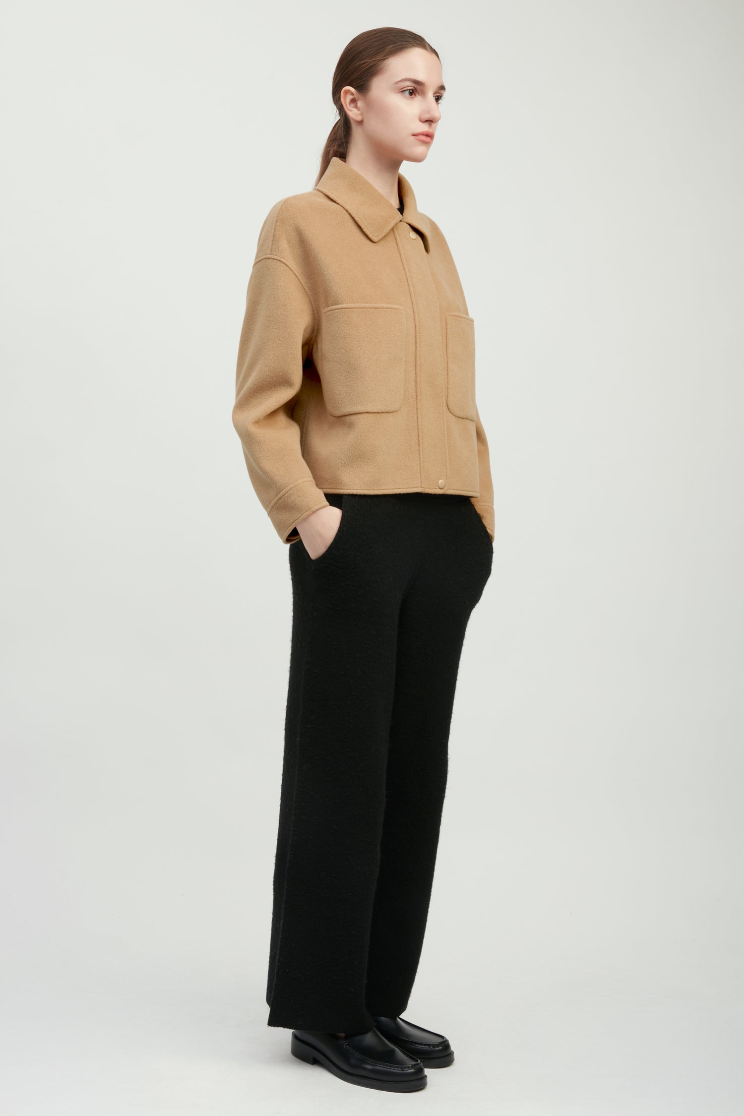Minimal Wool Shacket