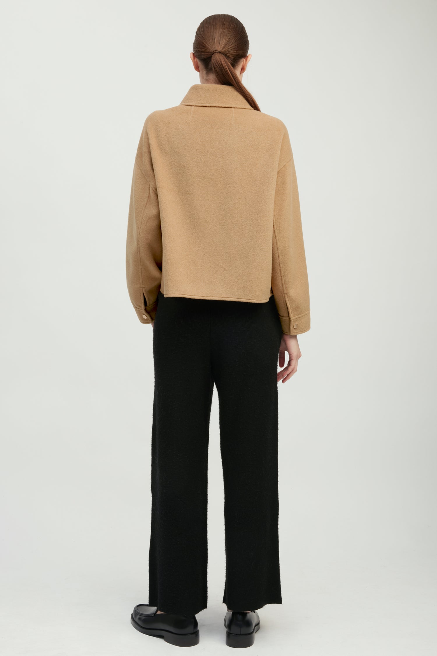 Minimal Wool Shacket