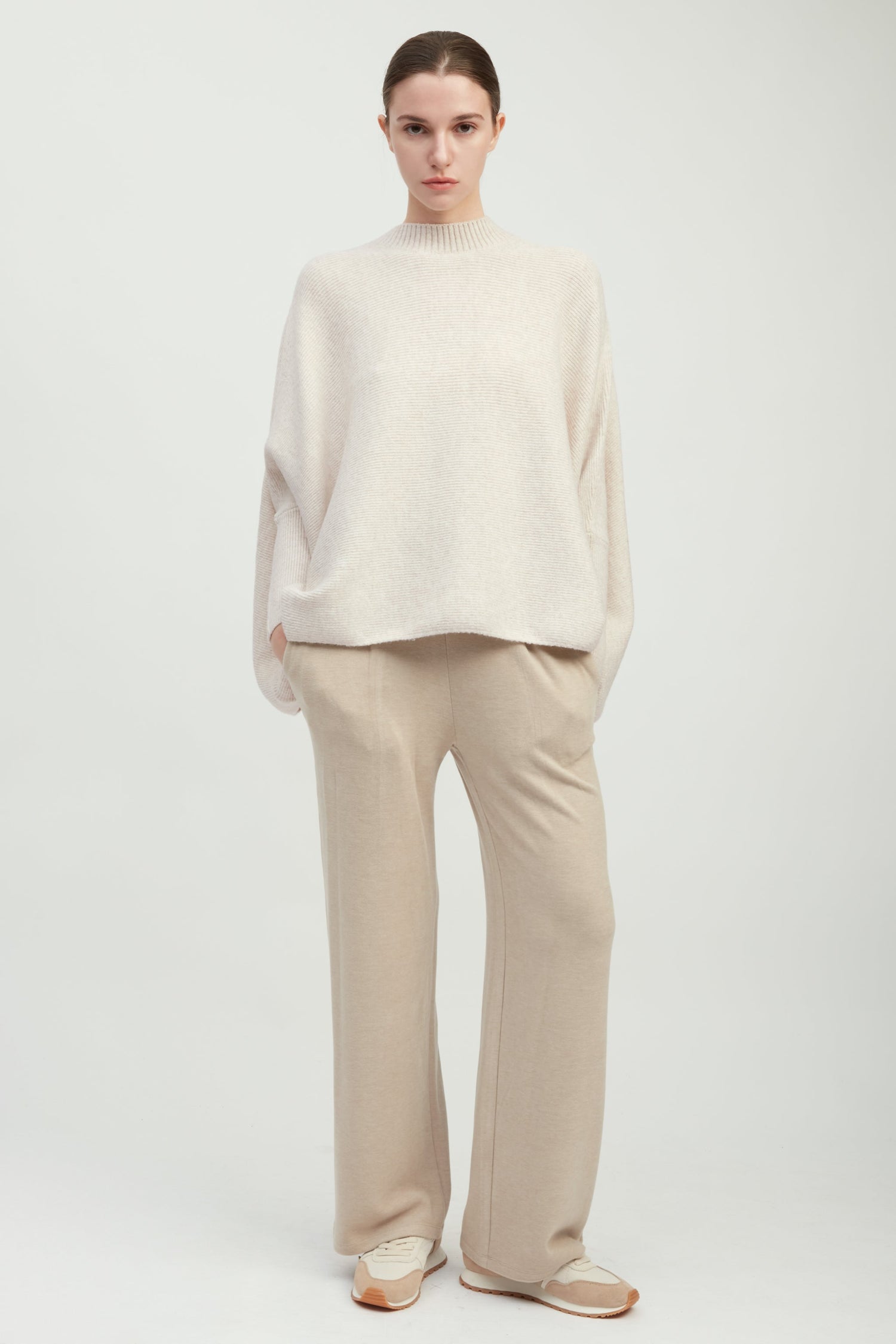 Mockneck Pullover Poncho