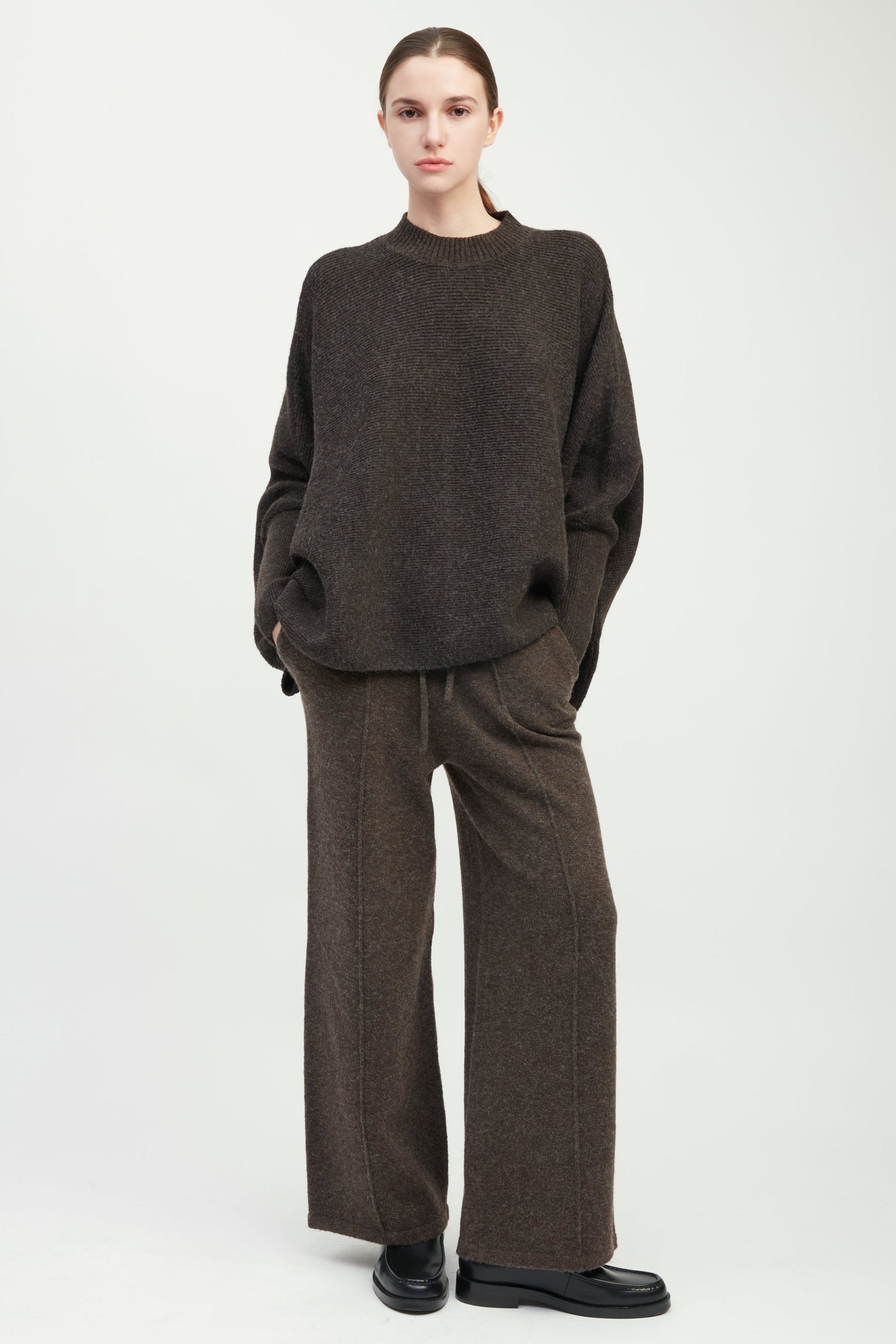 Mockneck Pullover Poncho