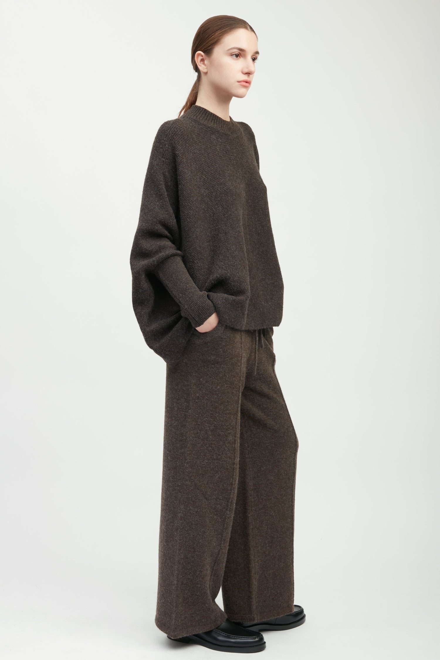 Mockneck Pullover Poncho