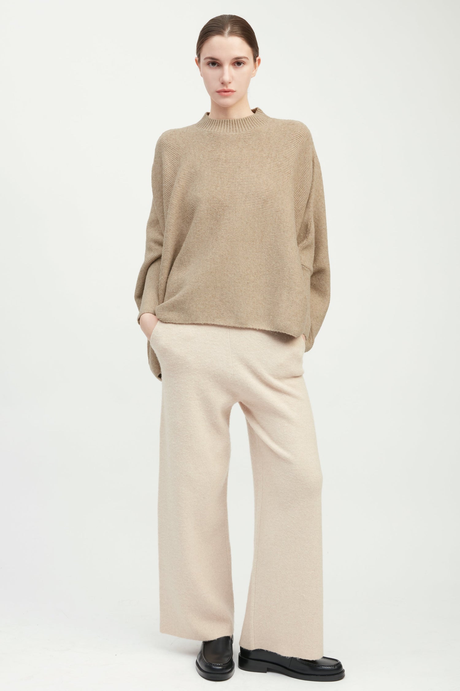 Mockneck Pullover Poncho