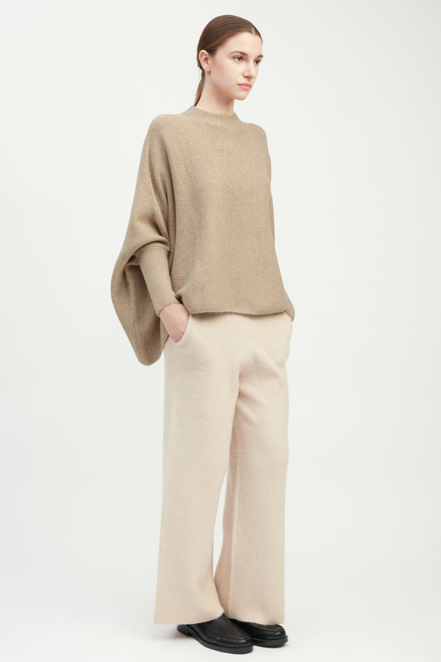 Mockneck Pullover Poncho