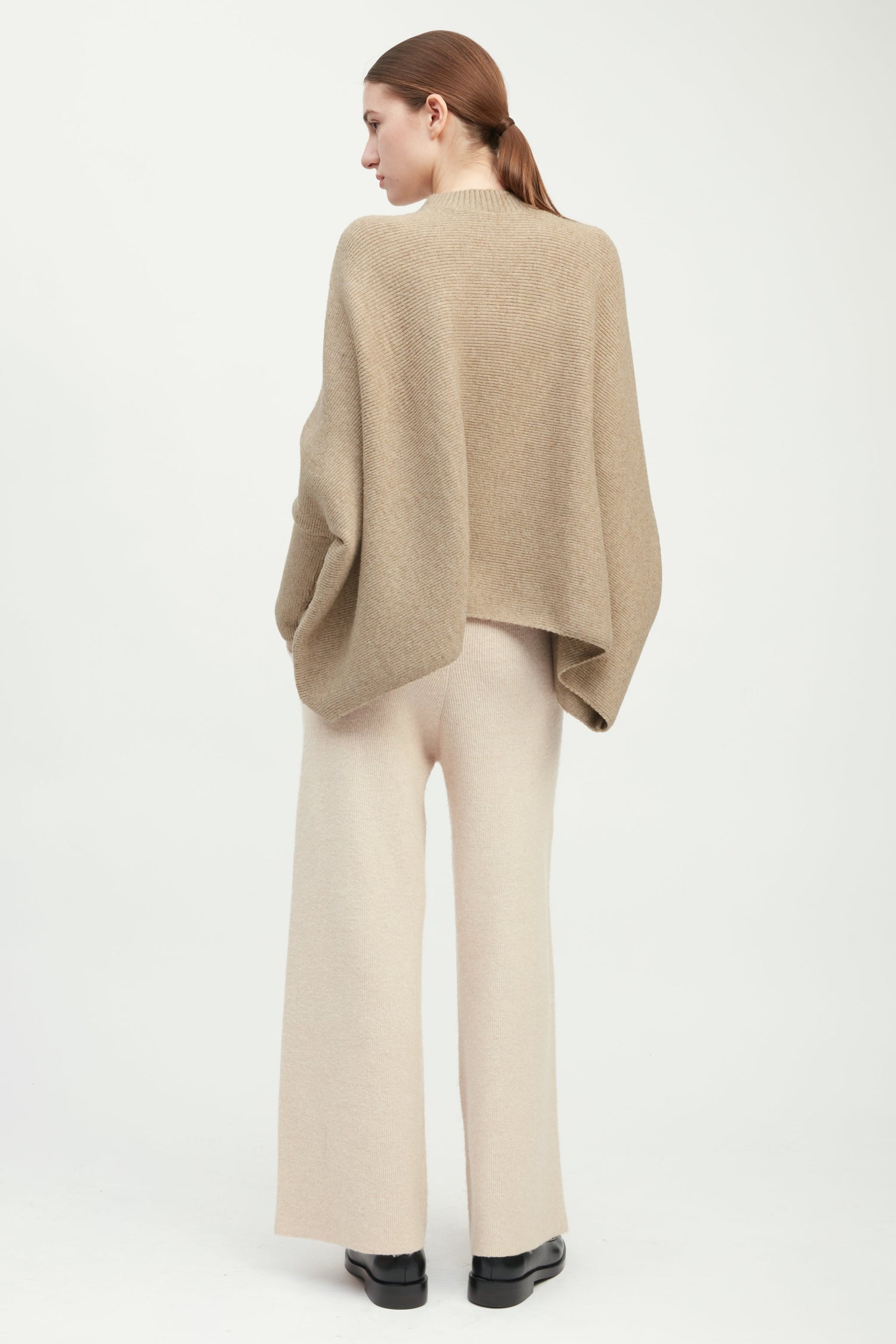Mockneck Pullover Poncho