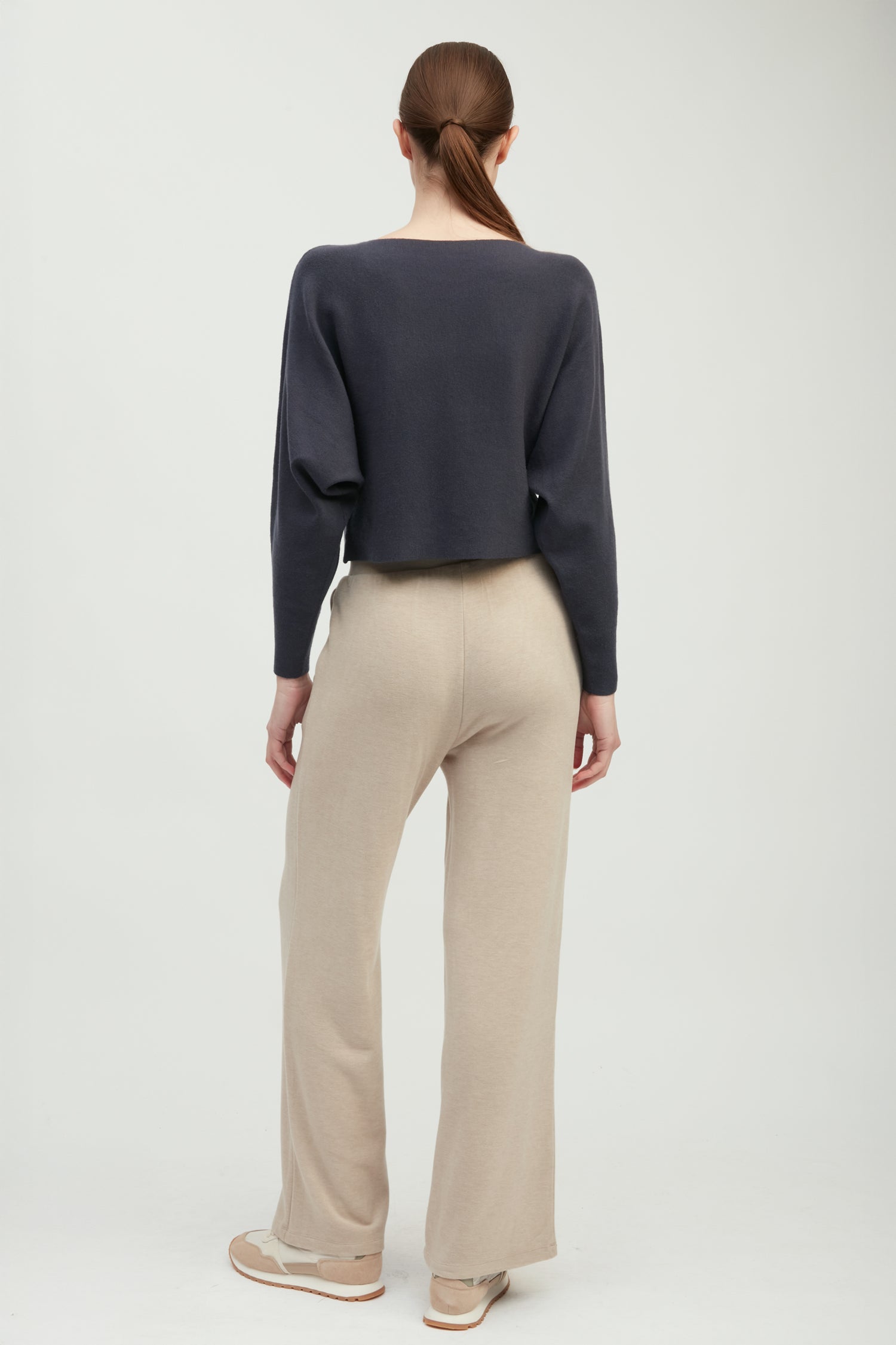 Boatneck Clean Hem Sweater