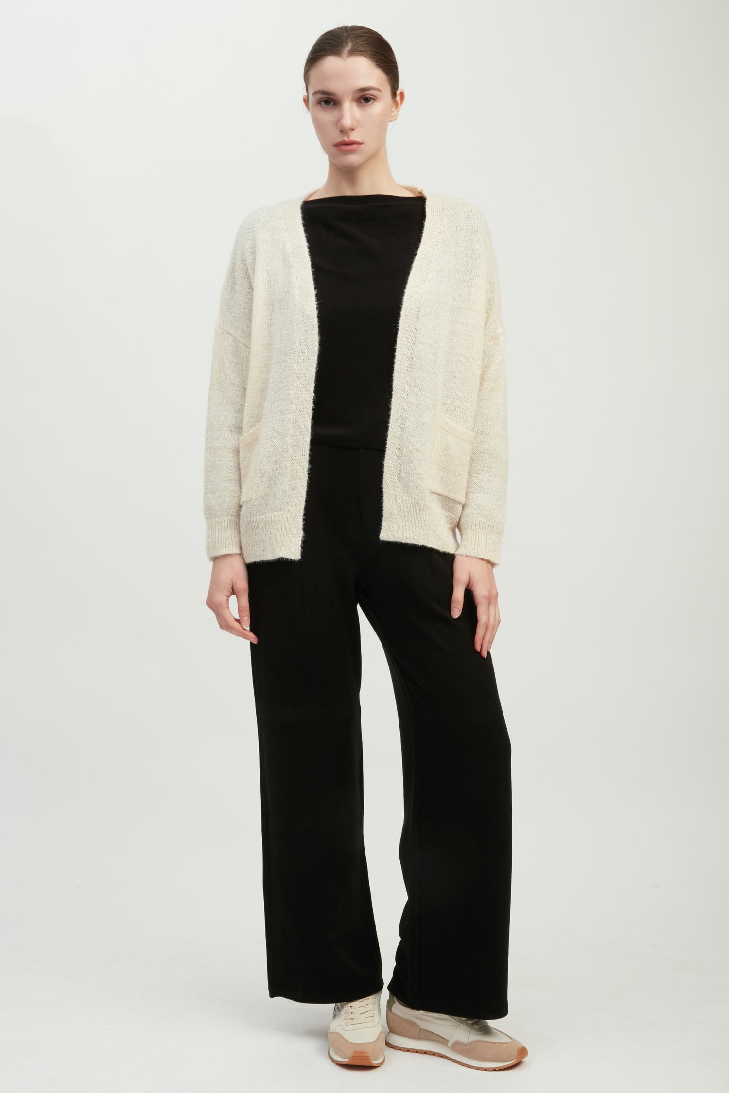 Shiny Feather Cardigan
