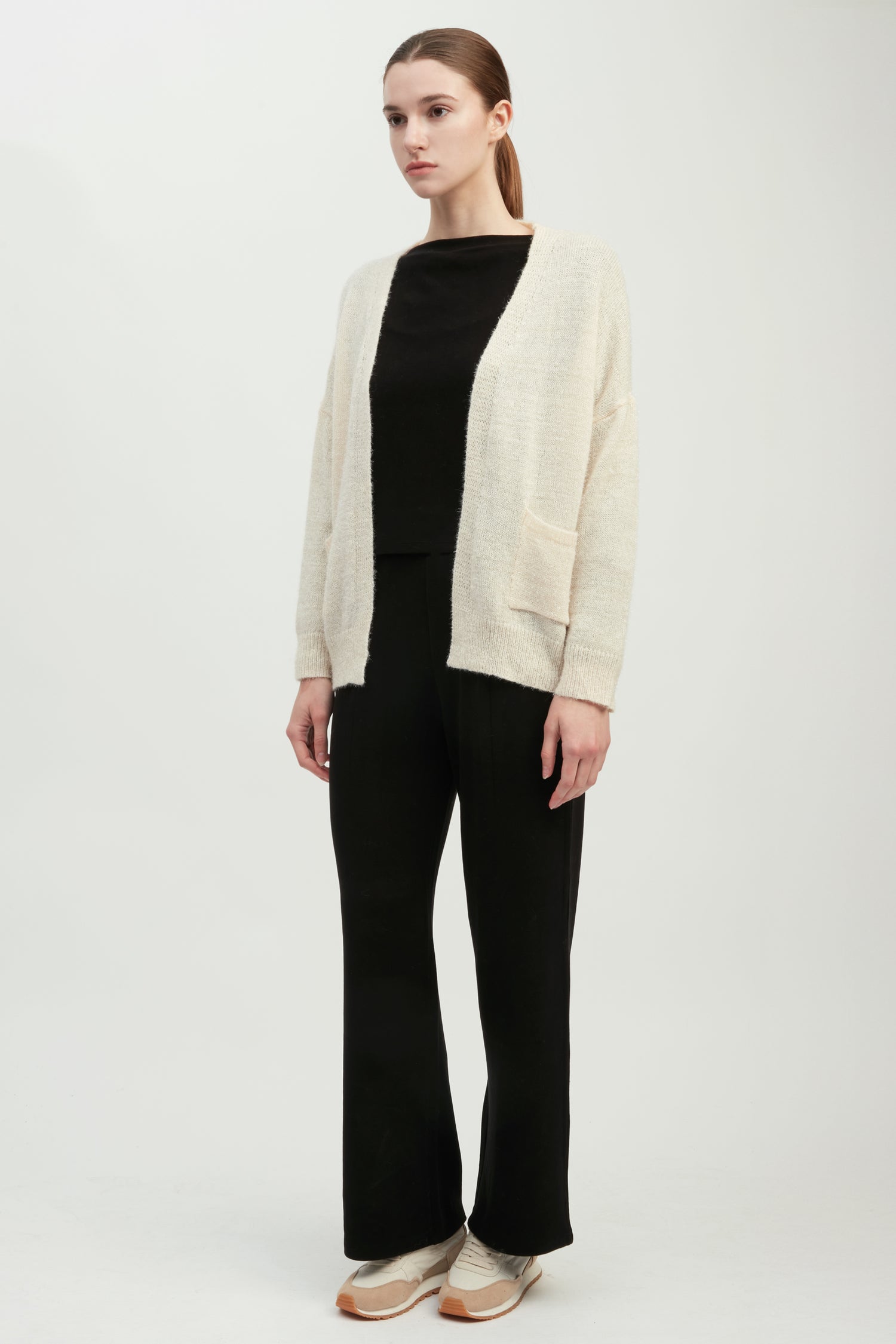 Shiny Feather Cardigan
